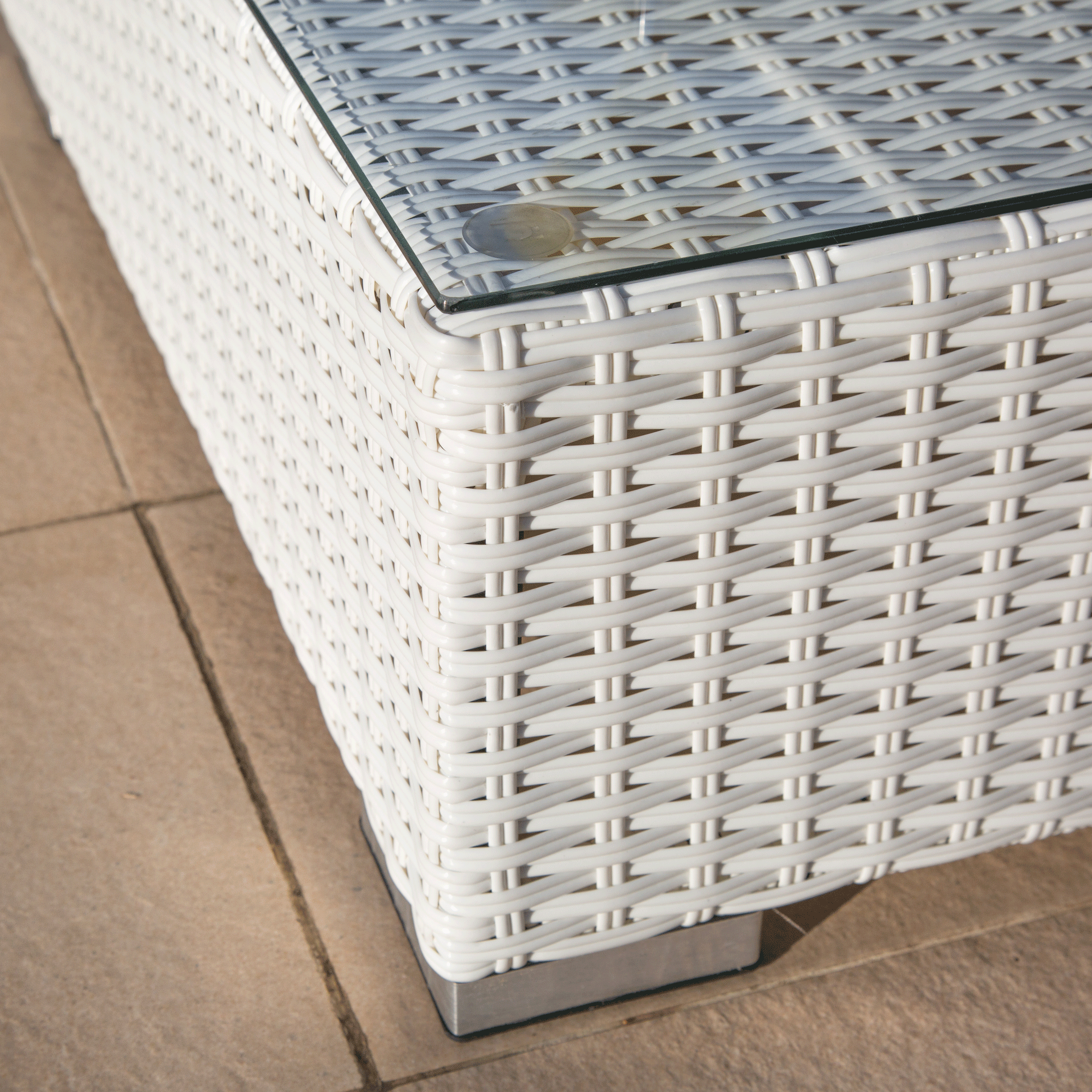 Palma rectangular garden coffee table