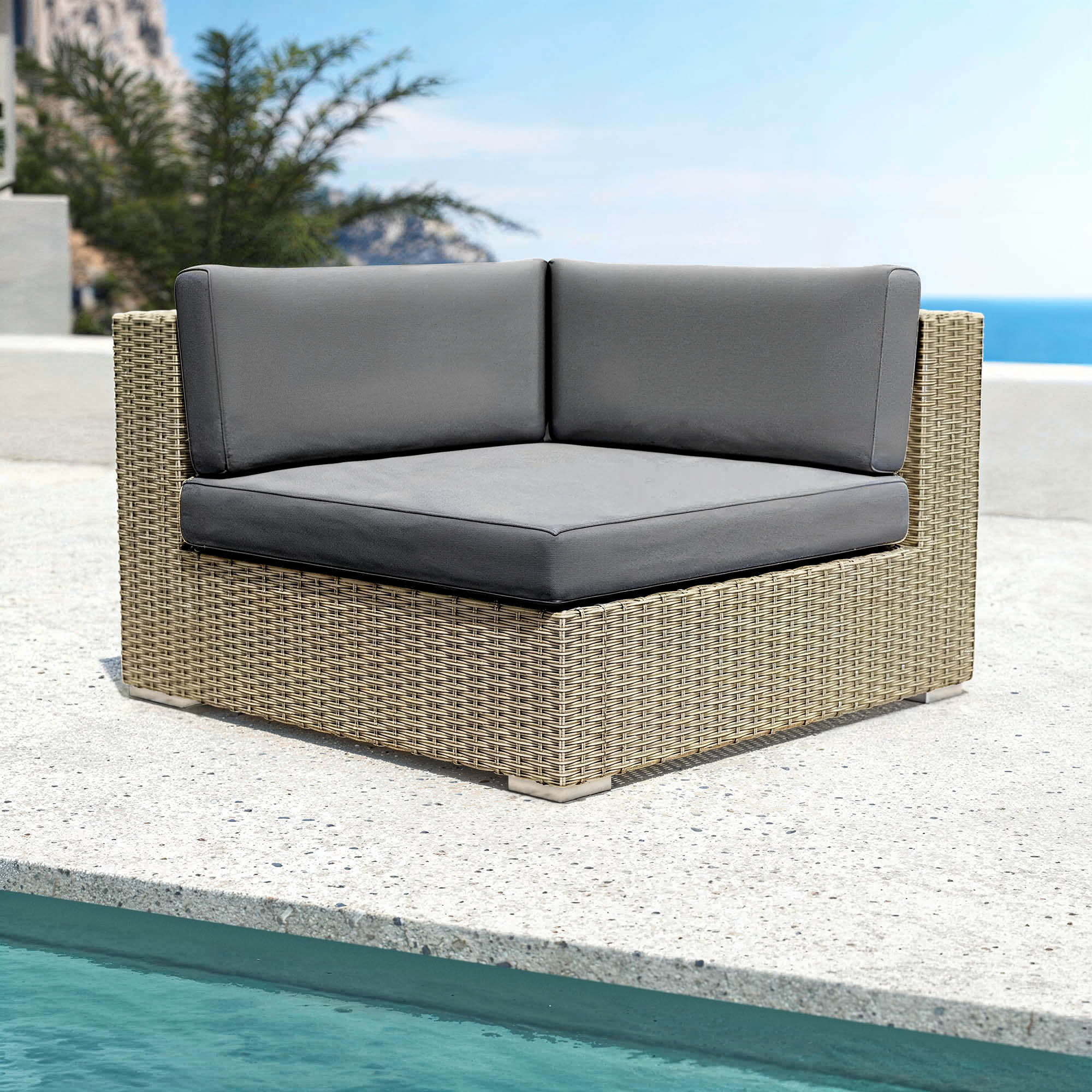 Palma garden corner sofa