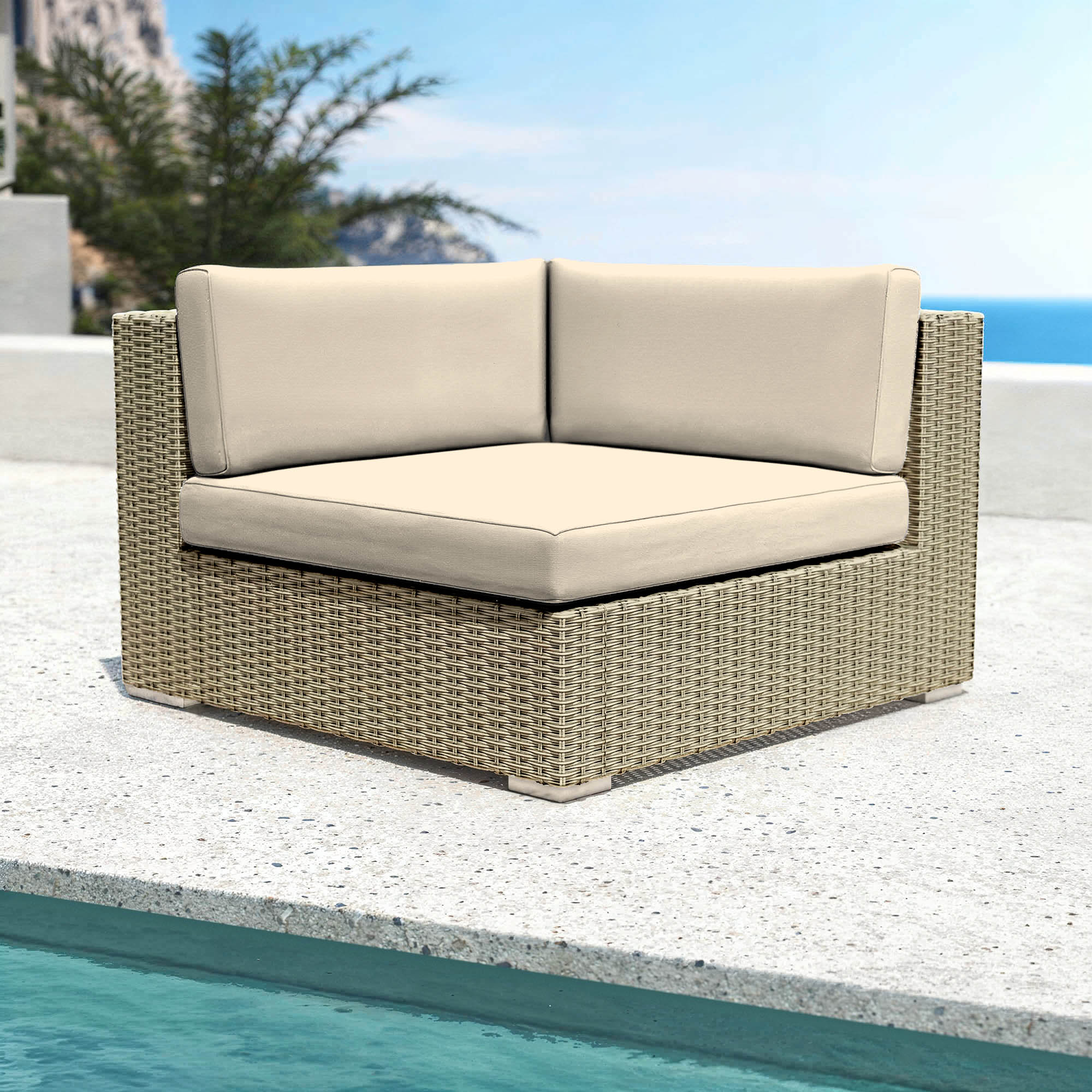 Palma garden corner sofa