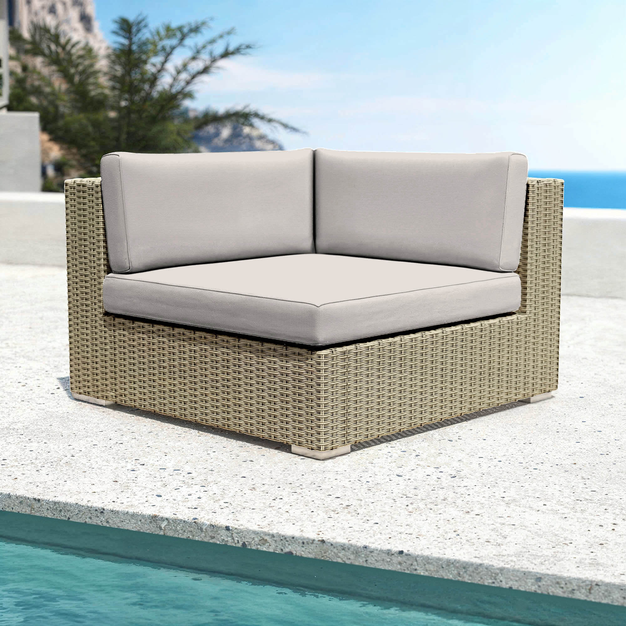 Palma garden corner sofa
