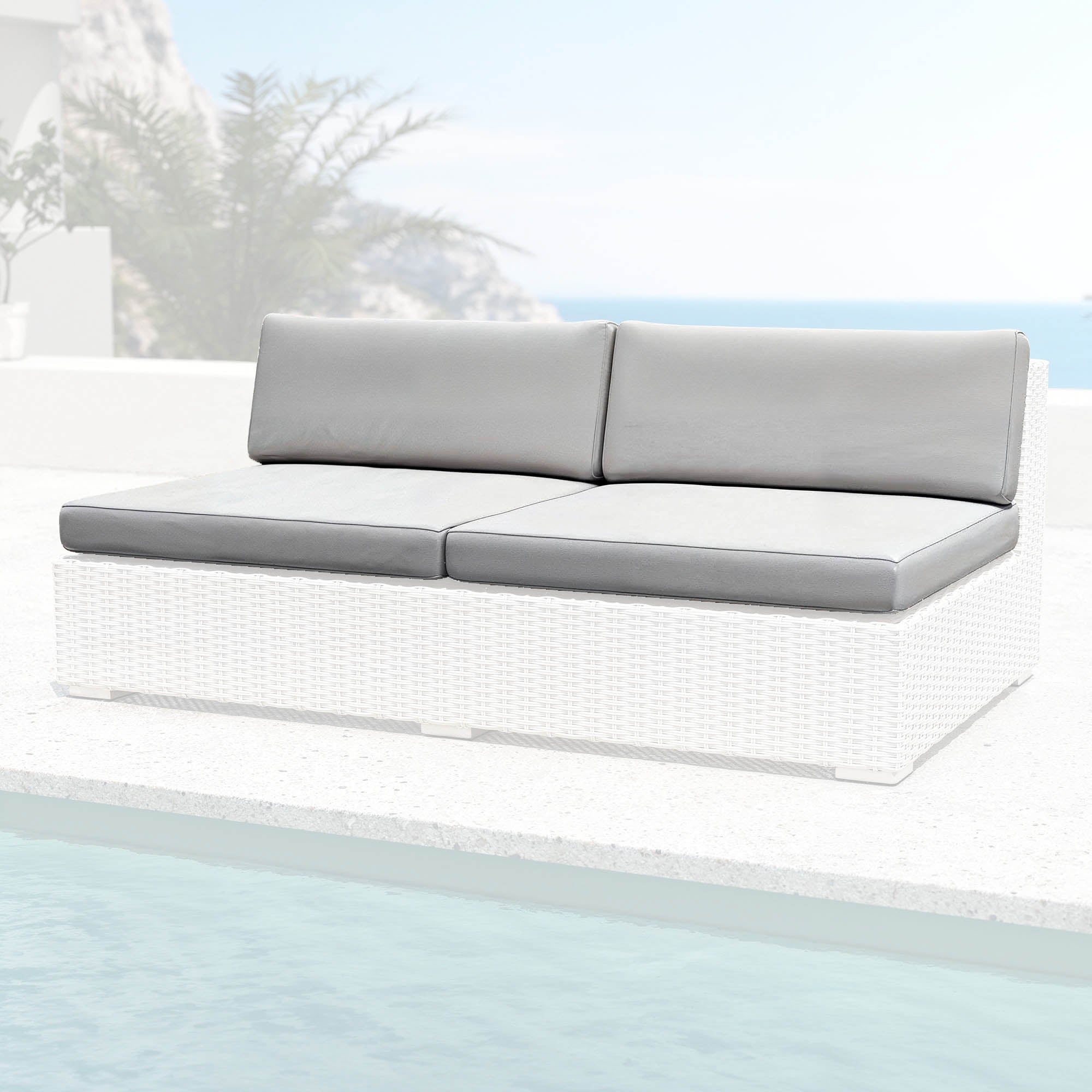 Housses de coussins pour chauffeuse 2 places Palma