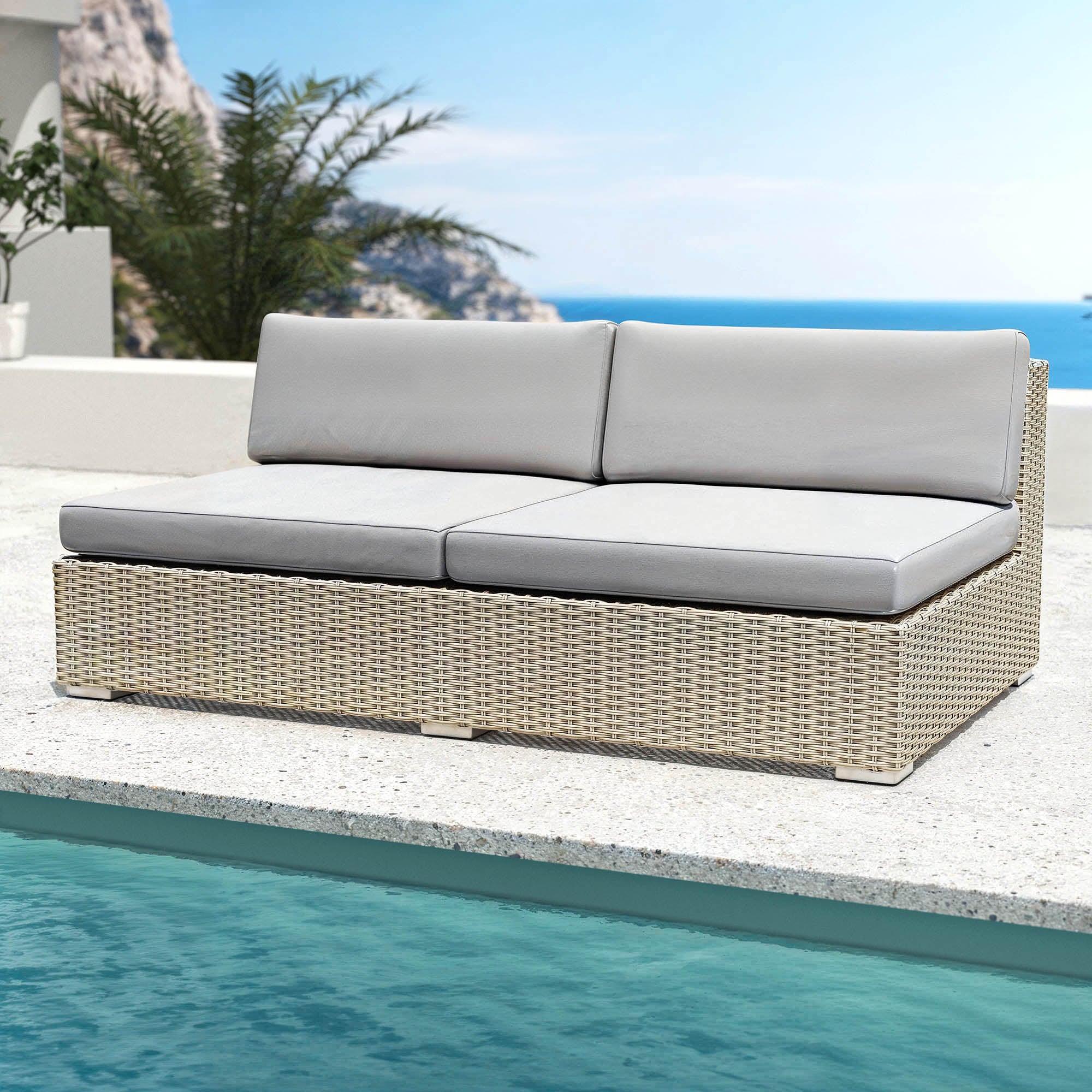 Loungesofa 2-Sitzer Palma