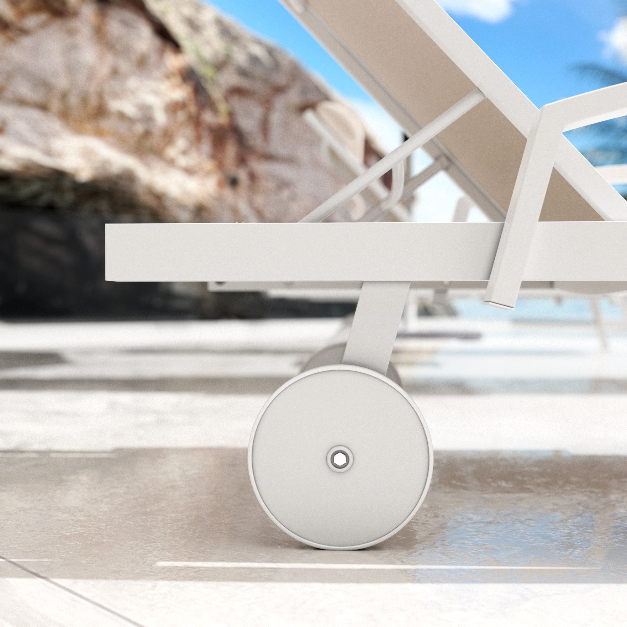 Lettino doppio Pirae