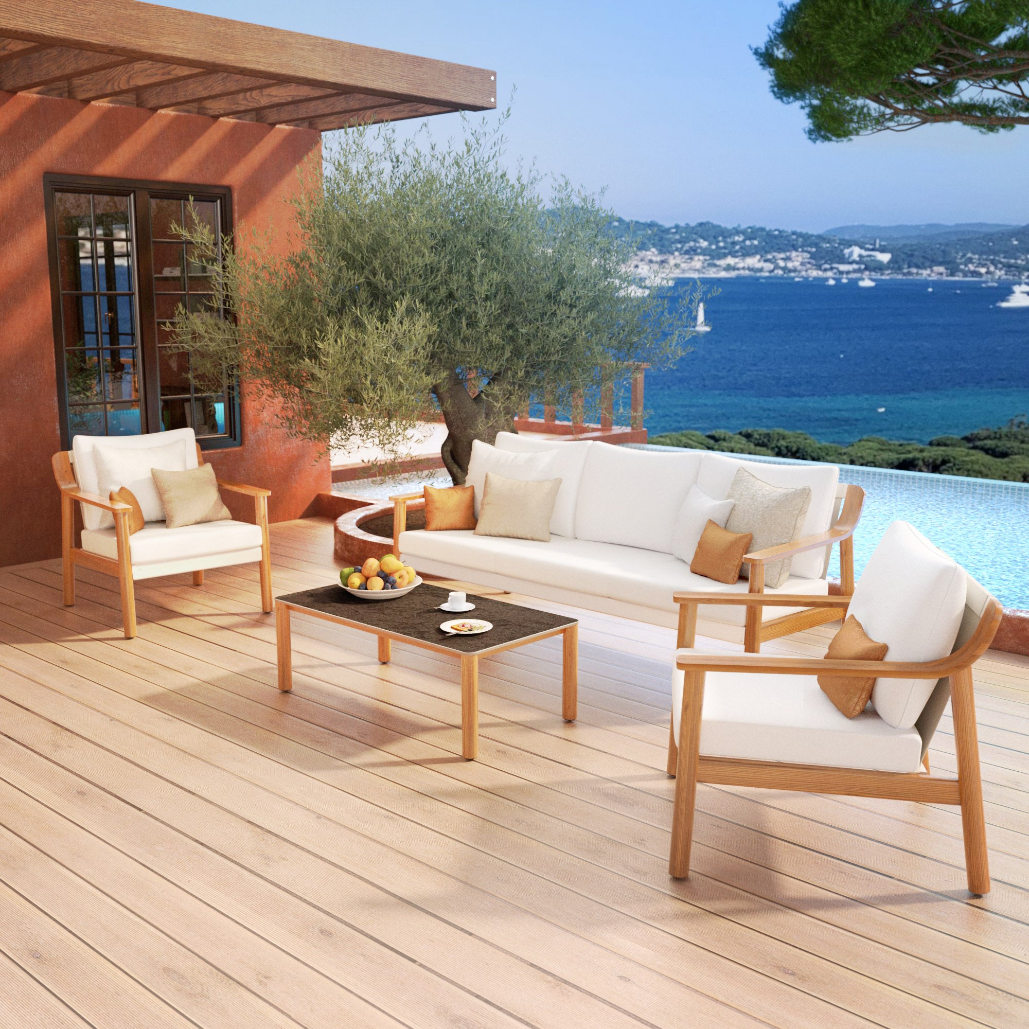 Phuket garden furniture - 5 seats