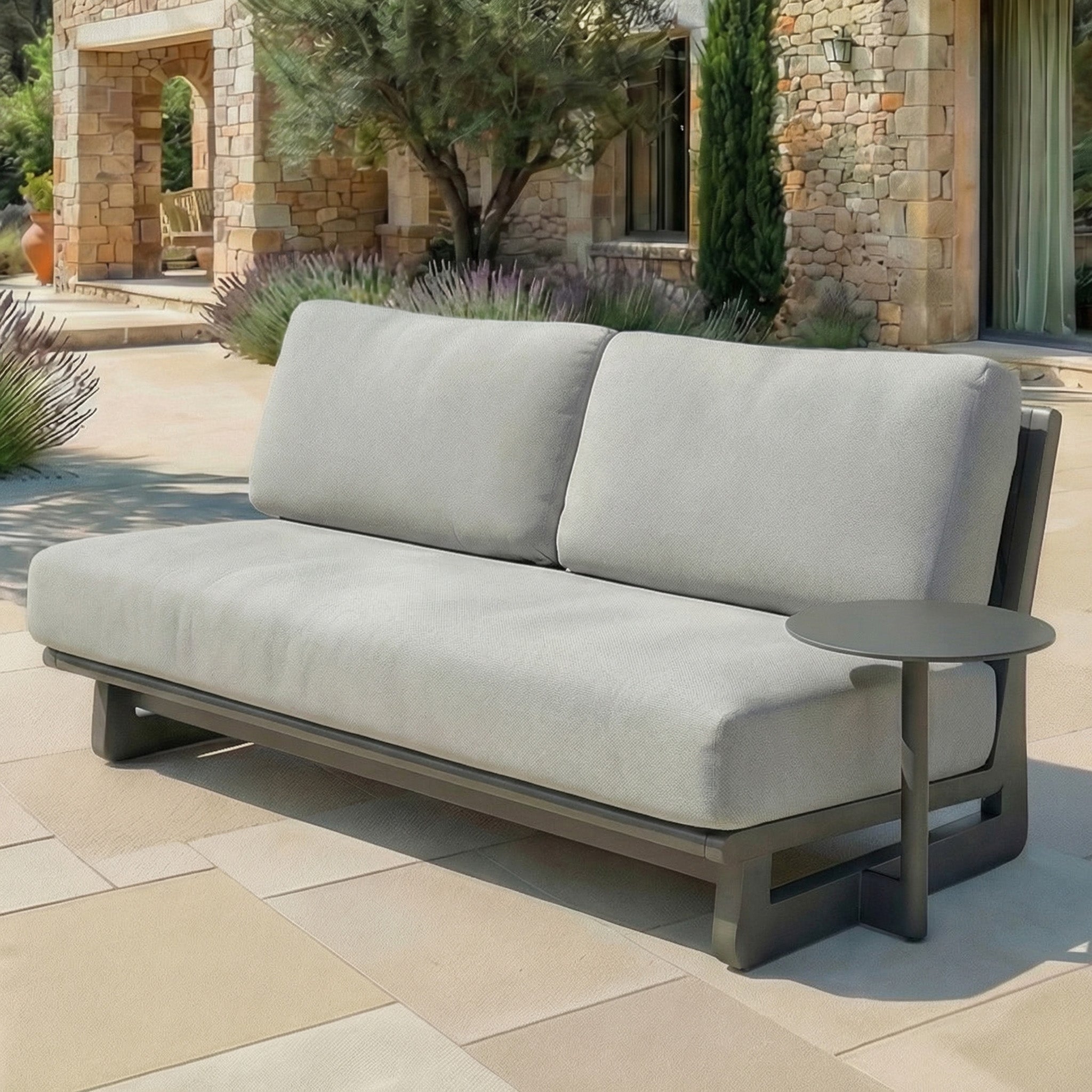 Divano da giardino 2 posti Long Beach