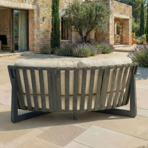 Conjunto de jardín esquinero Long Beach - 7 plazas (UK)