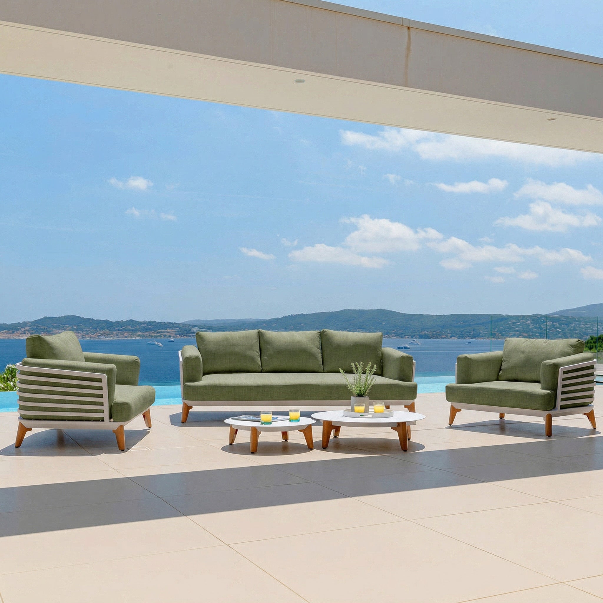 Conjunto de jardim Monte Carlo - 5 lugares