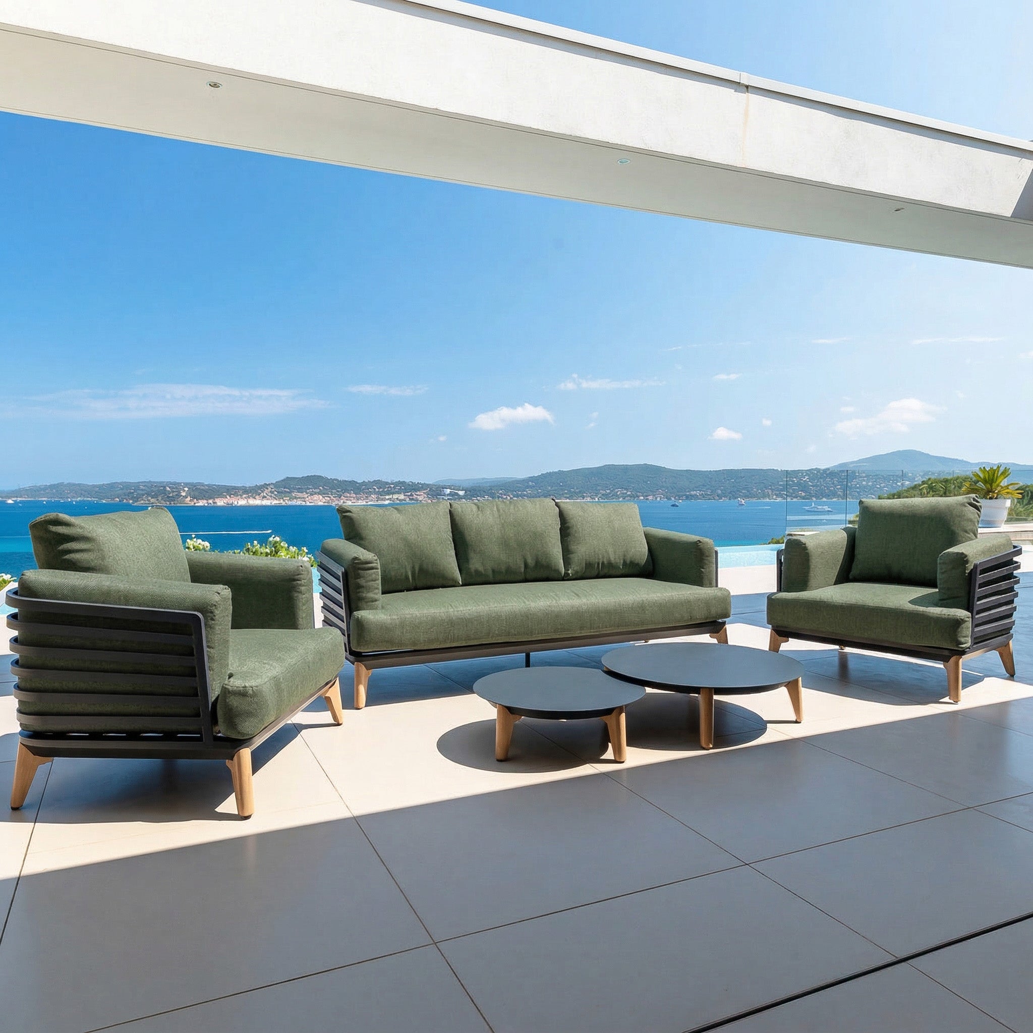 Conjunto de jardim Monte Carlo - 5 lugares