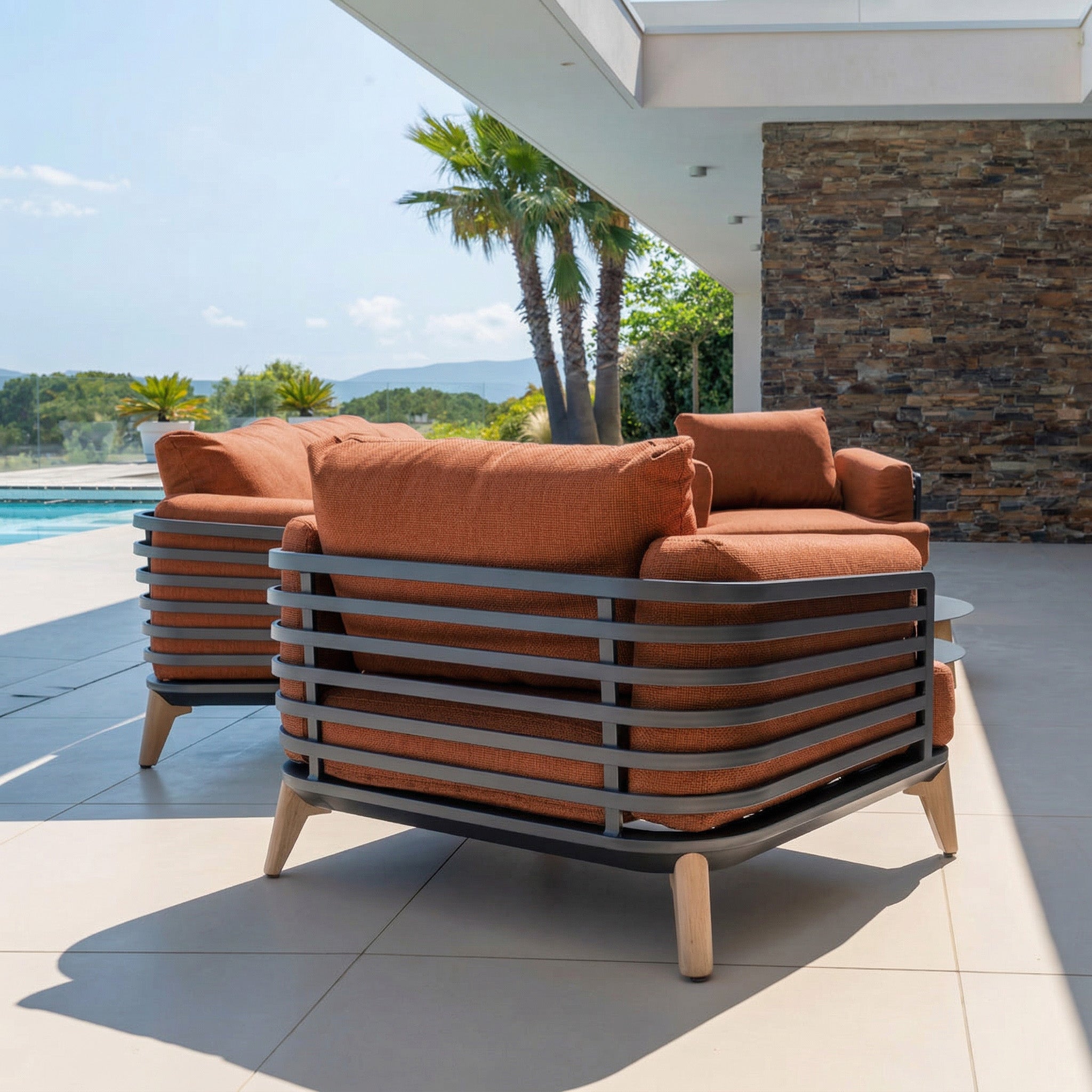 Conjunto de jardim Monte Carlo - 5 lugares