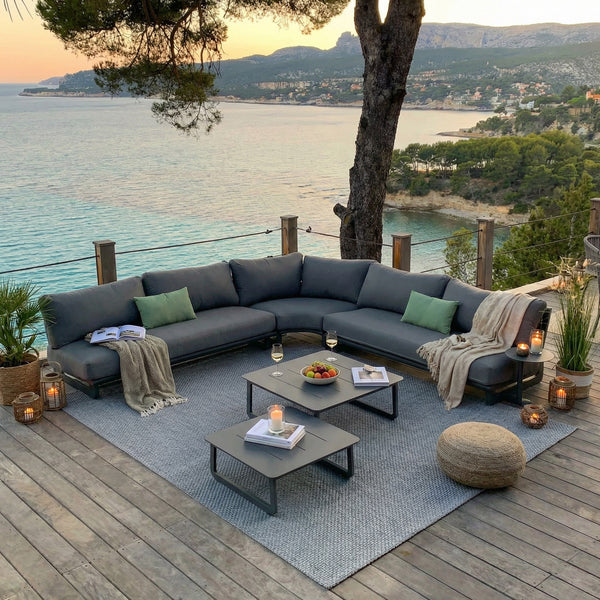 Long Beach Corner Garden Lounge Set - 5 Seats (UK)
