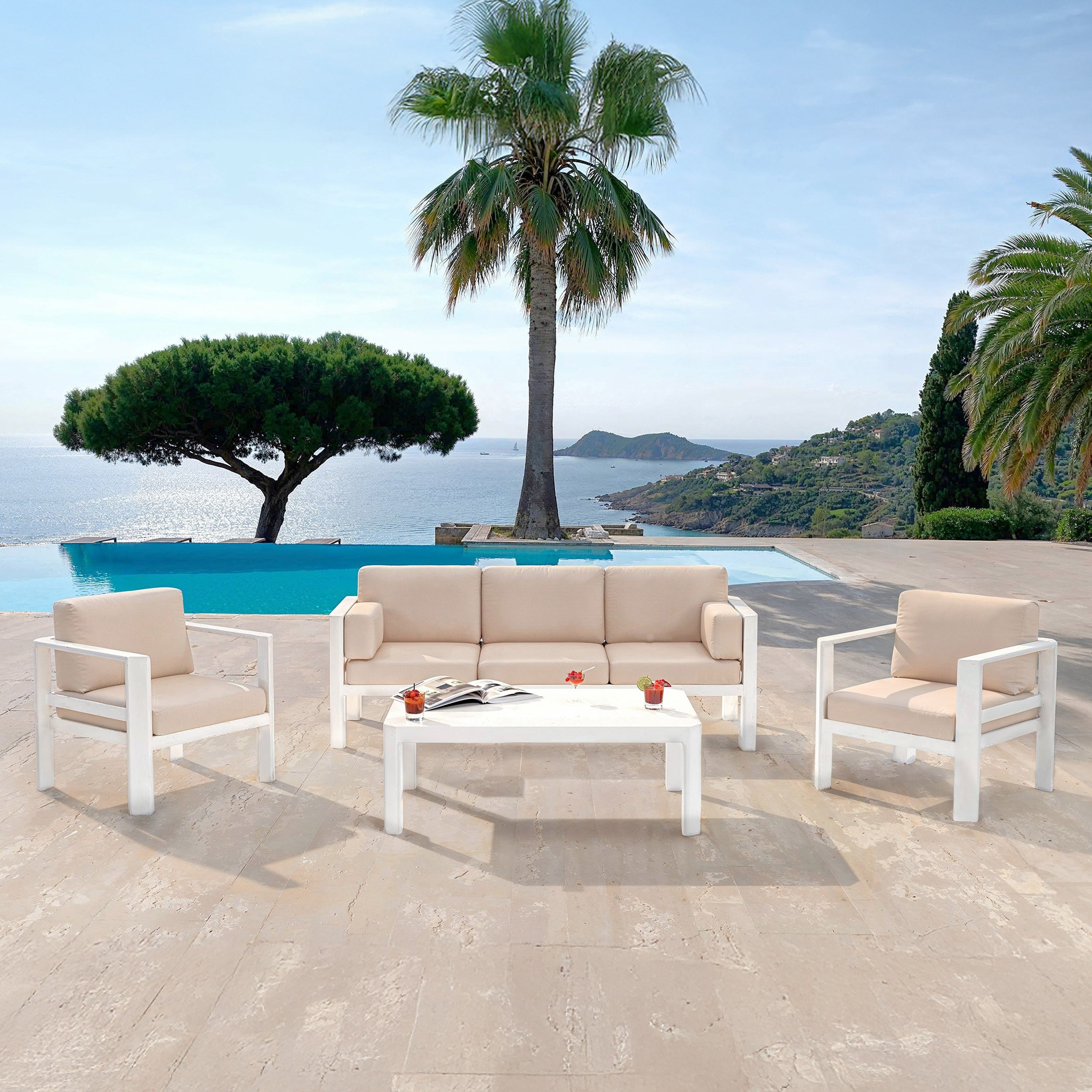 Ostara outdoor lounge set - 5 seats