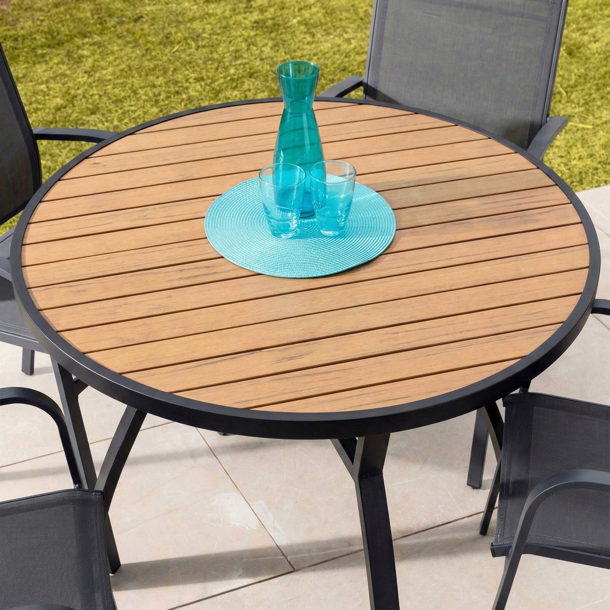 Table de jardin ronde Murano (D105cm)