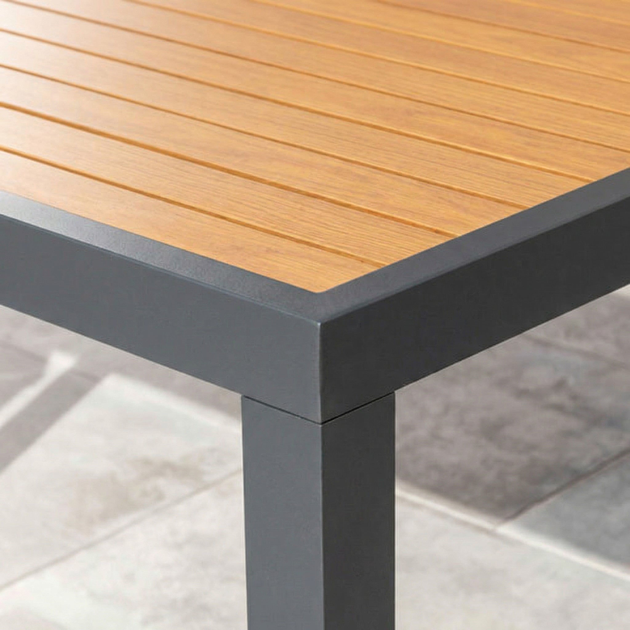 Table de jardin fixe Murano (90x90cm)