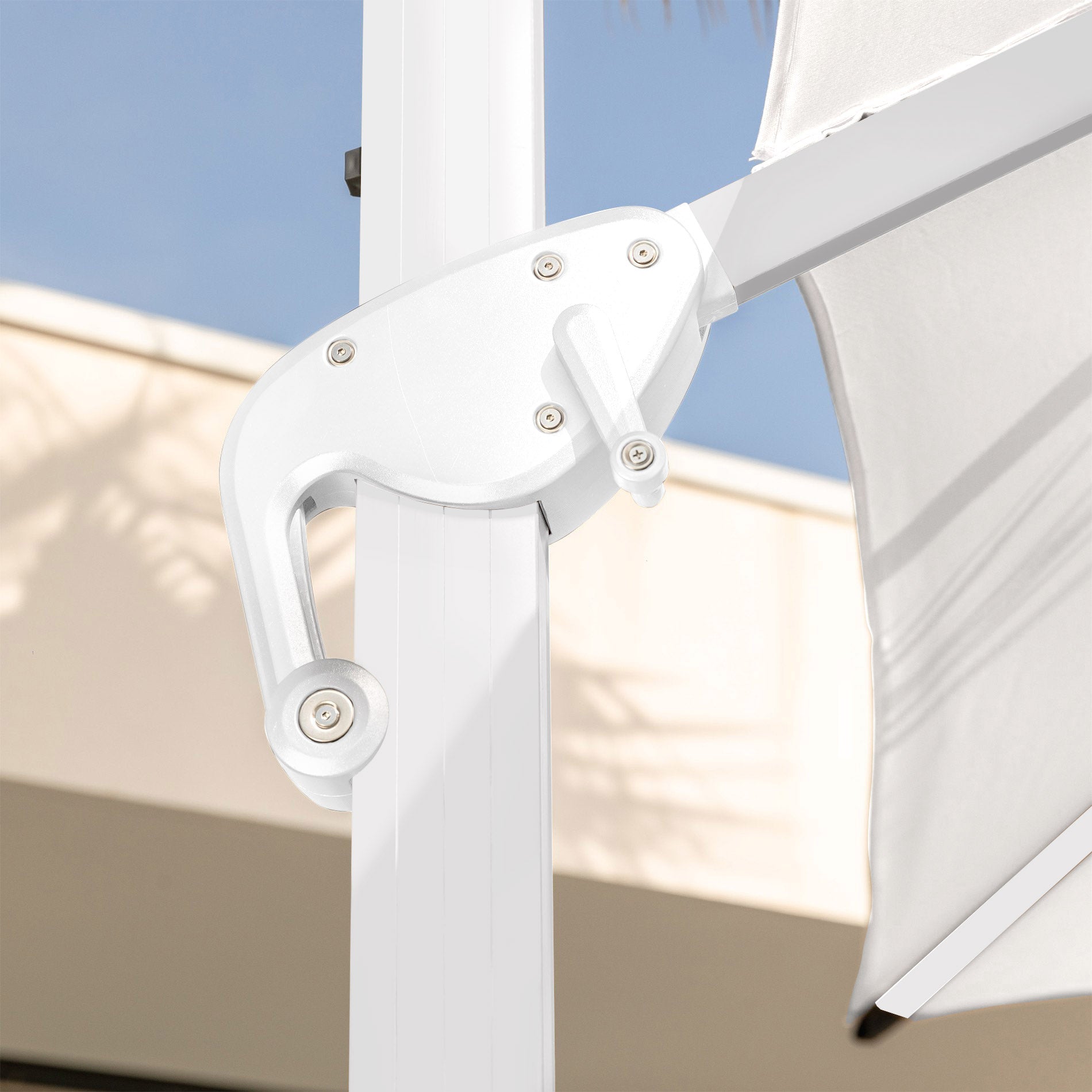 Parasol déporté Yucatan (L4 x 3m) - Mobellia