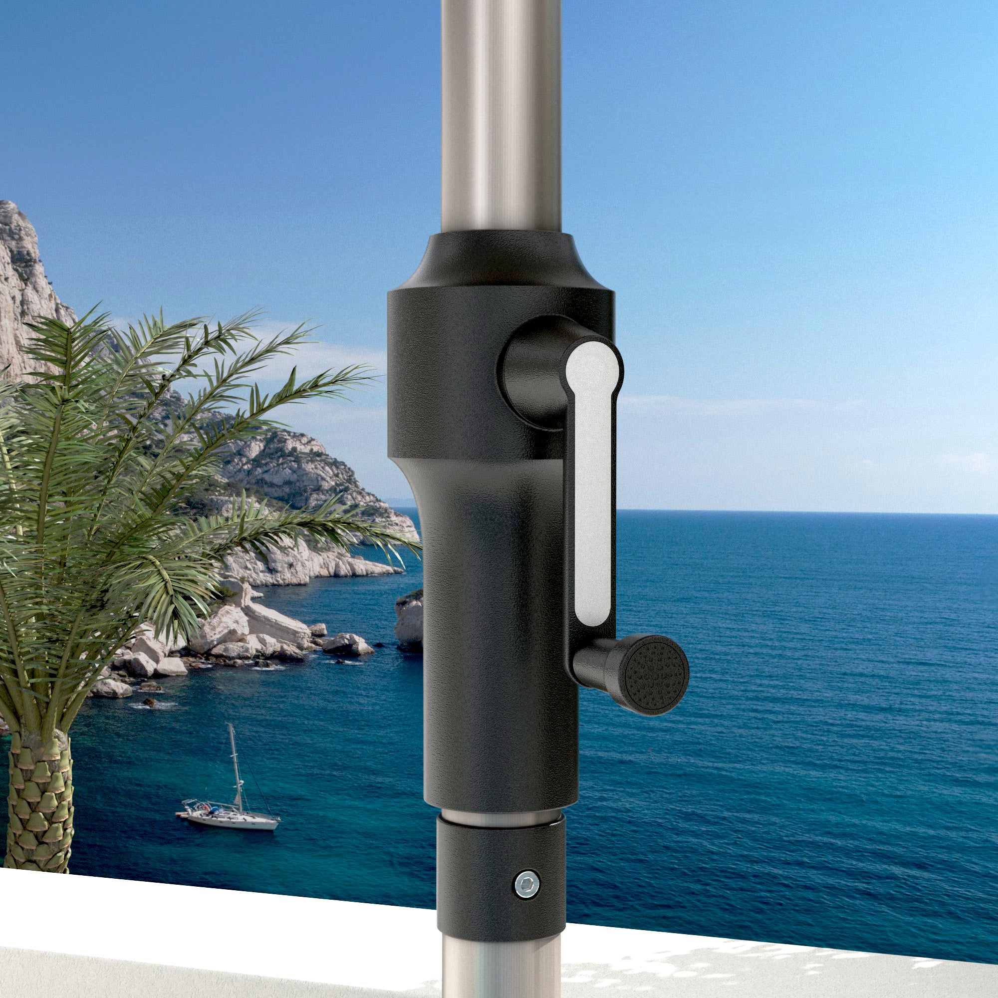 Yucatan round parasol (D3.5m)