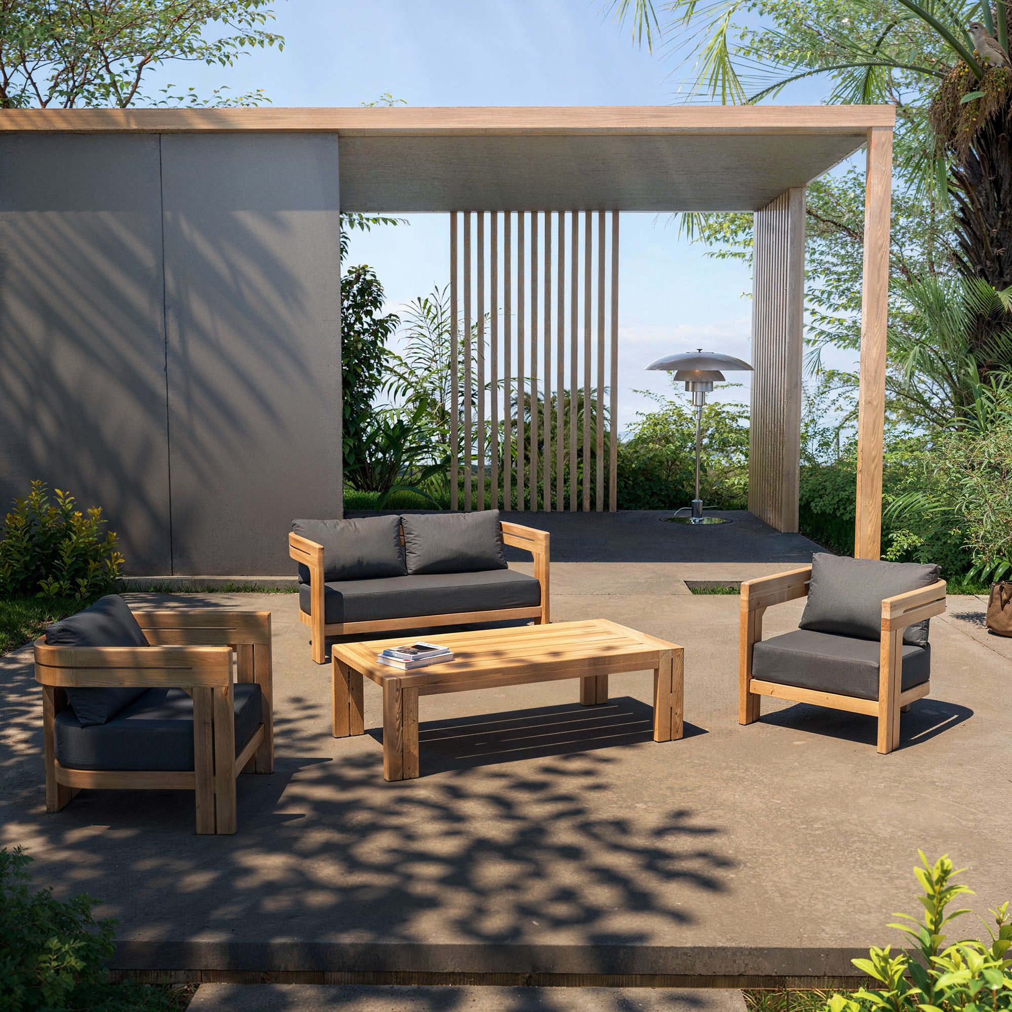 Salon de jardin Zanzibar - 4 places