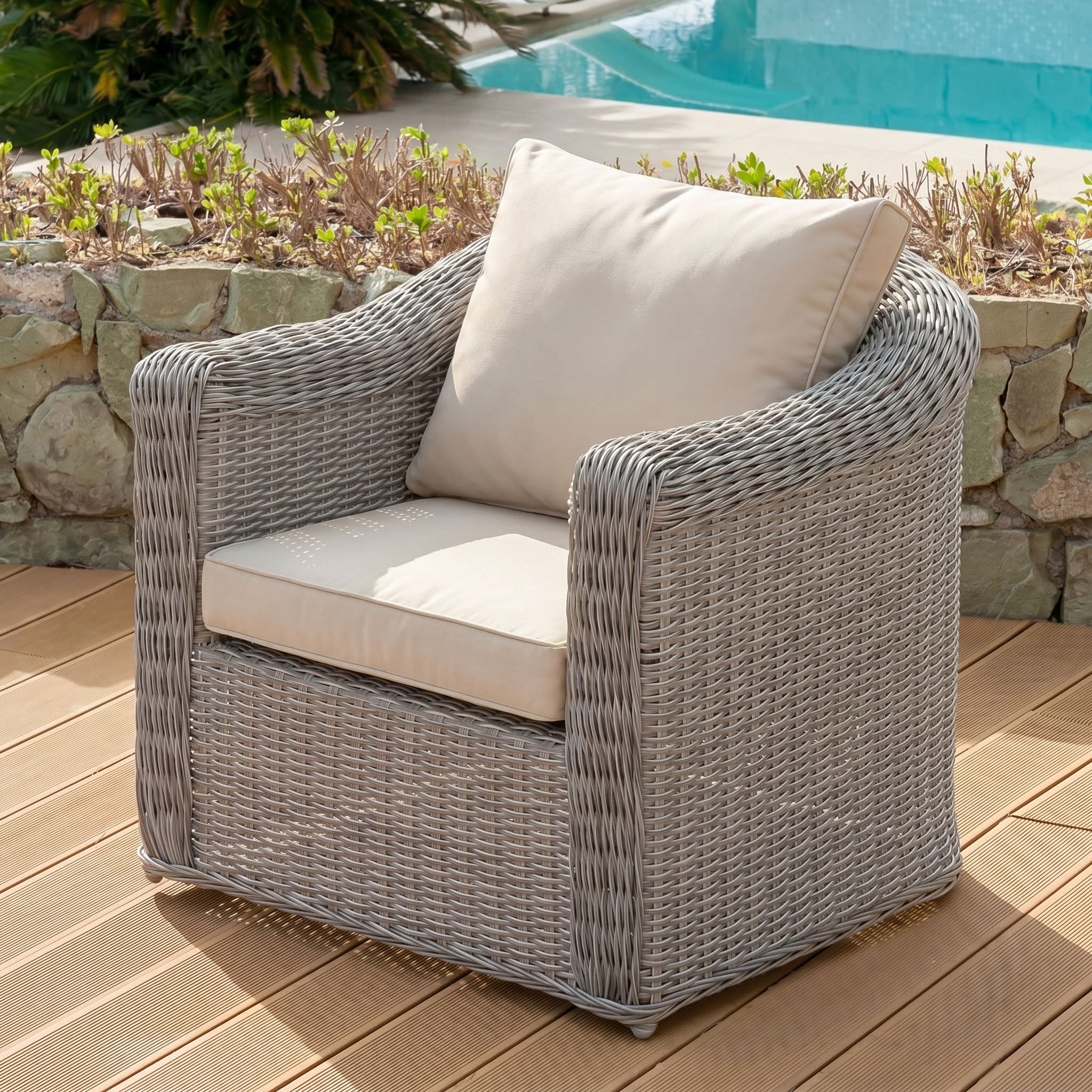 Conjunto de jardim Calvi - 7 lugares