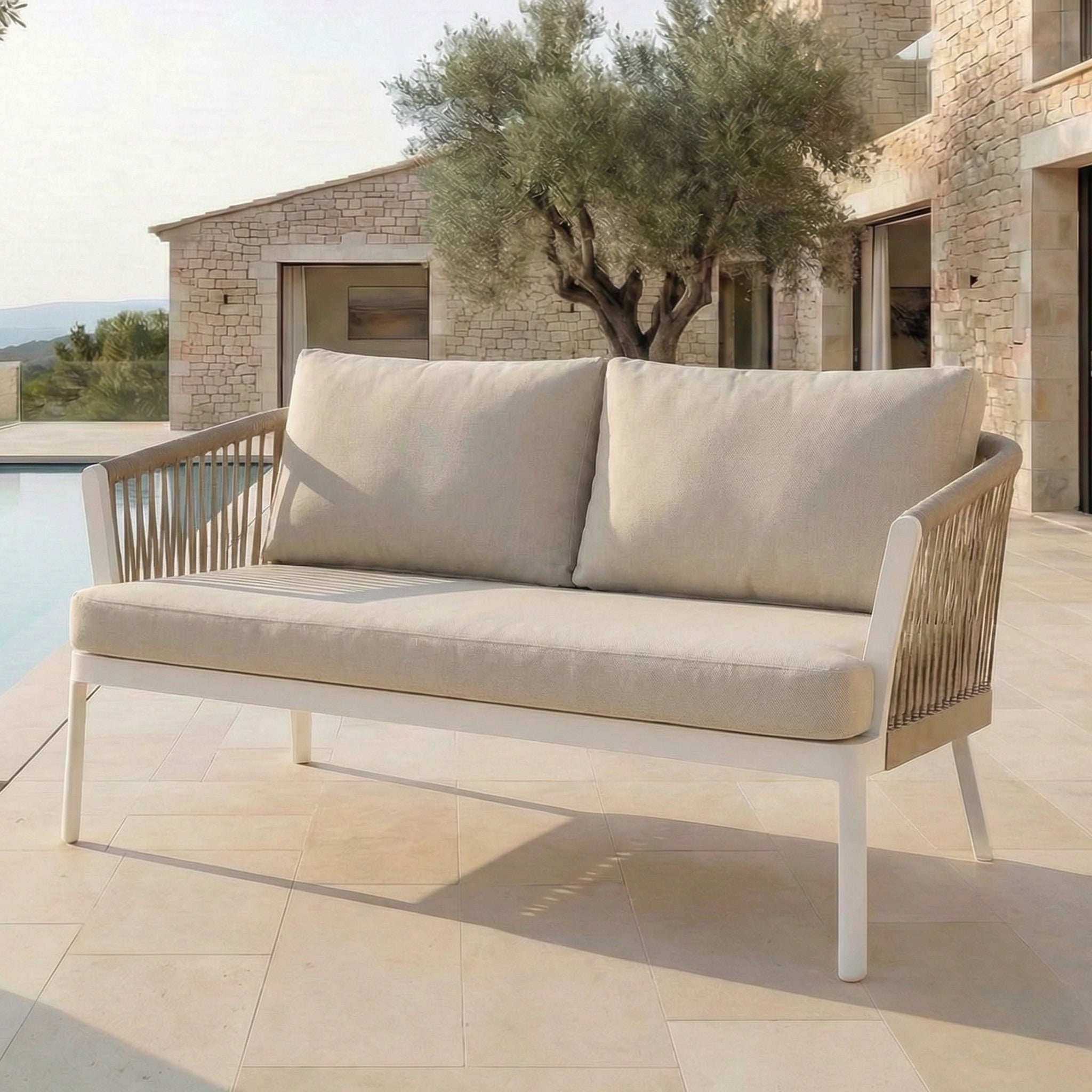 Salon de jardin Amalfi - 7 places