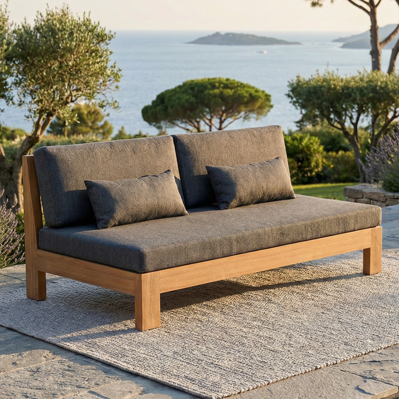 Salon de jardin Bornéo - 5 places