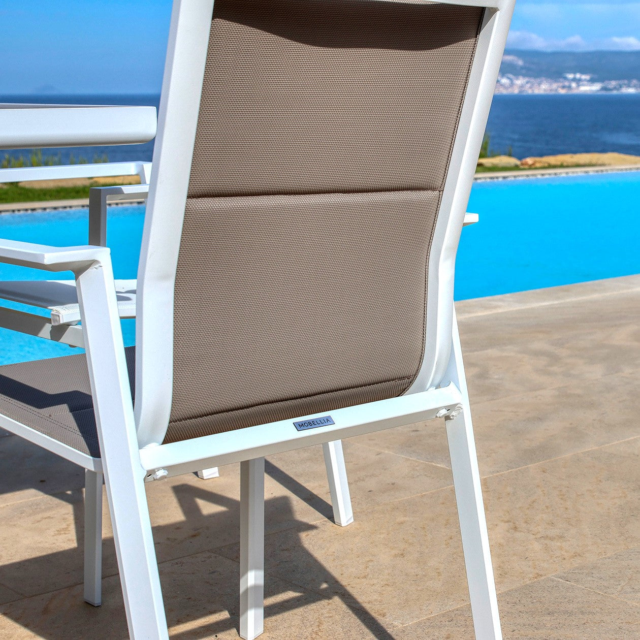 Fauteuil de jardin empilable Portofino