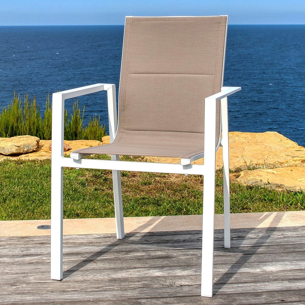 Fauteuil de jardin empilable Portofino