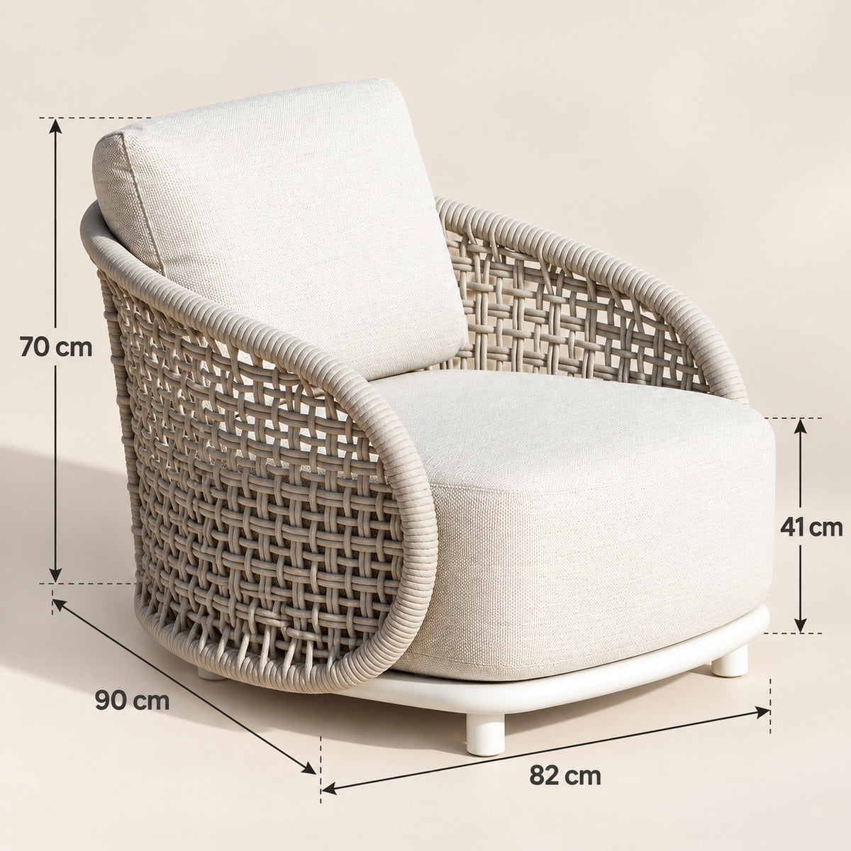 Silla de jardín Riviera