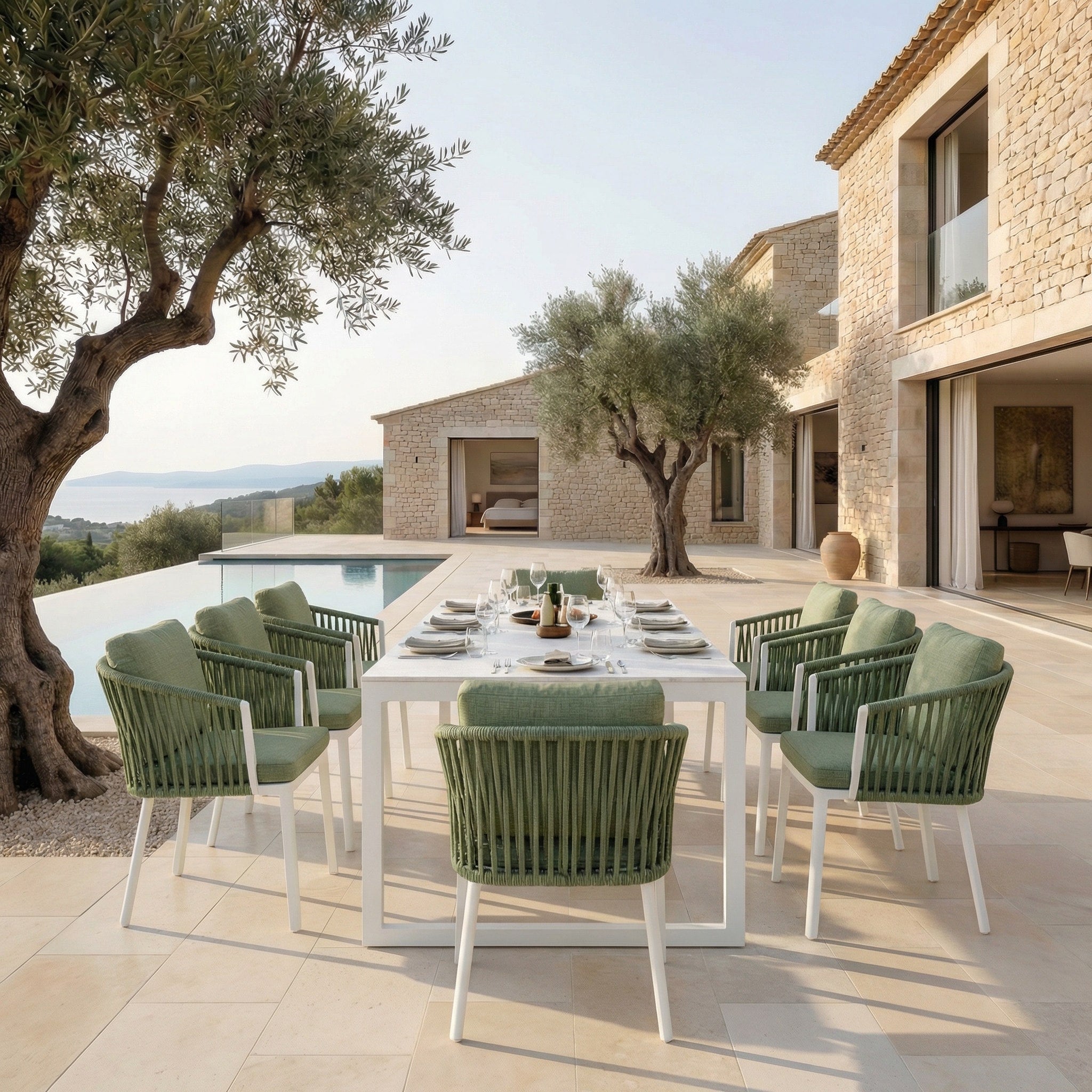 Lot de 2 fauteuils de jardin Amalfi