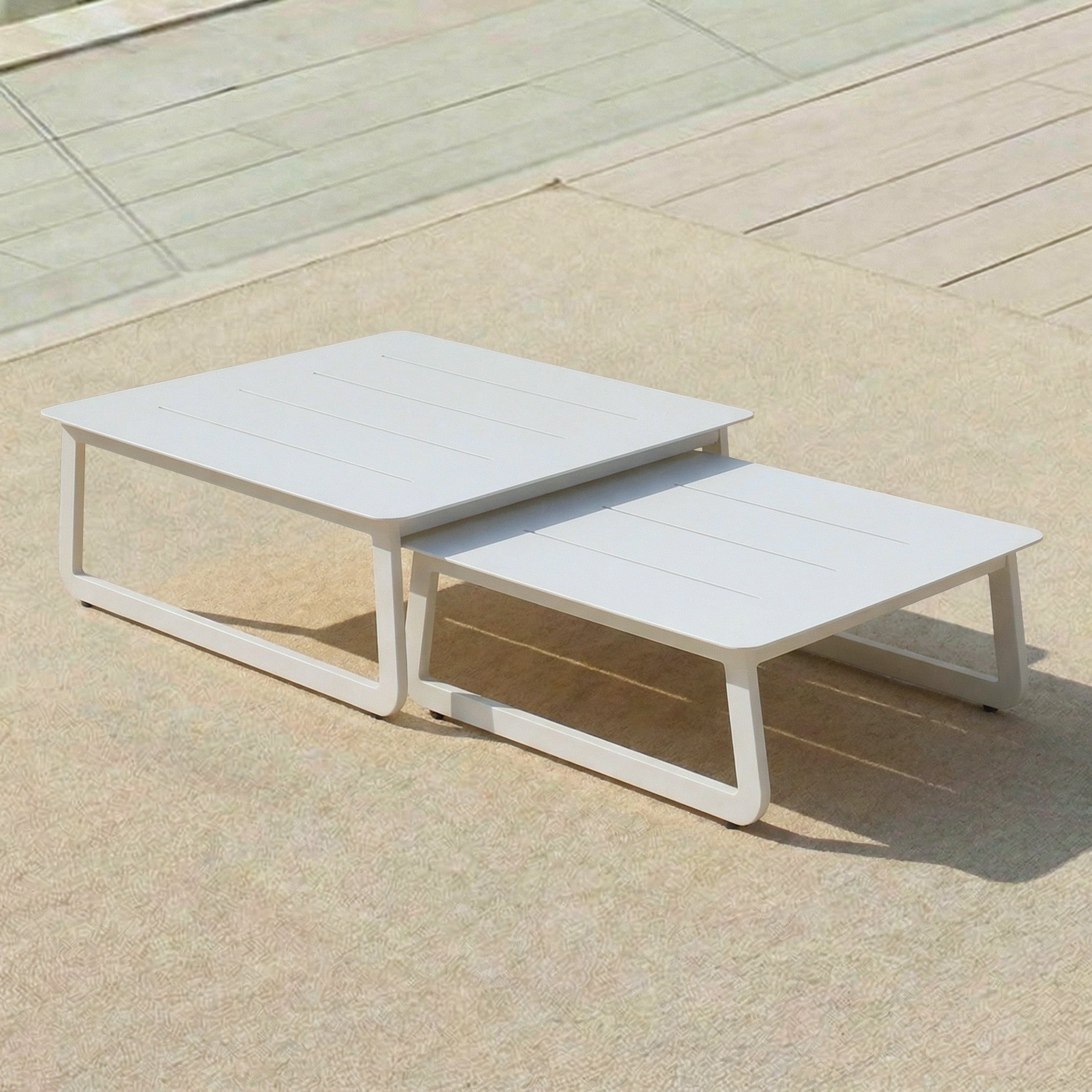 Mesa de centro de jardim Long Beach (70x70cm)