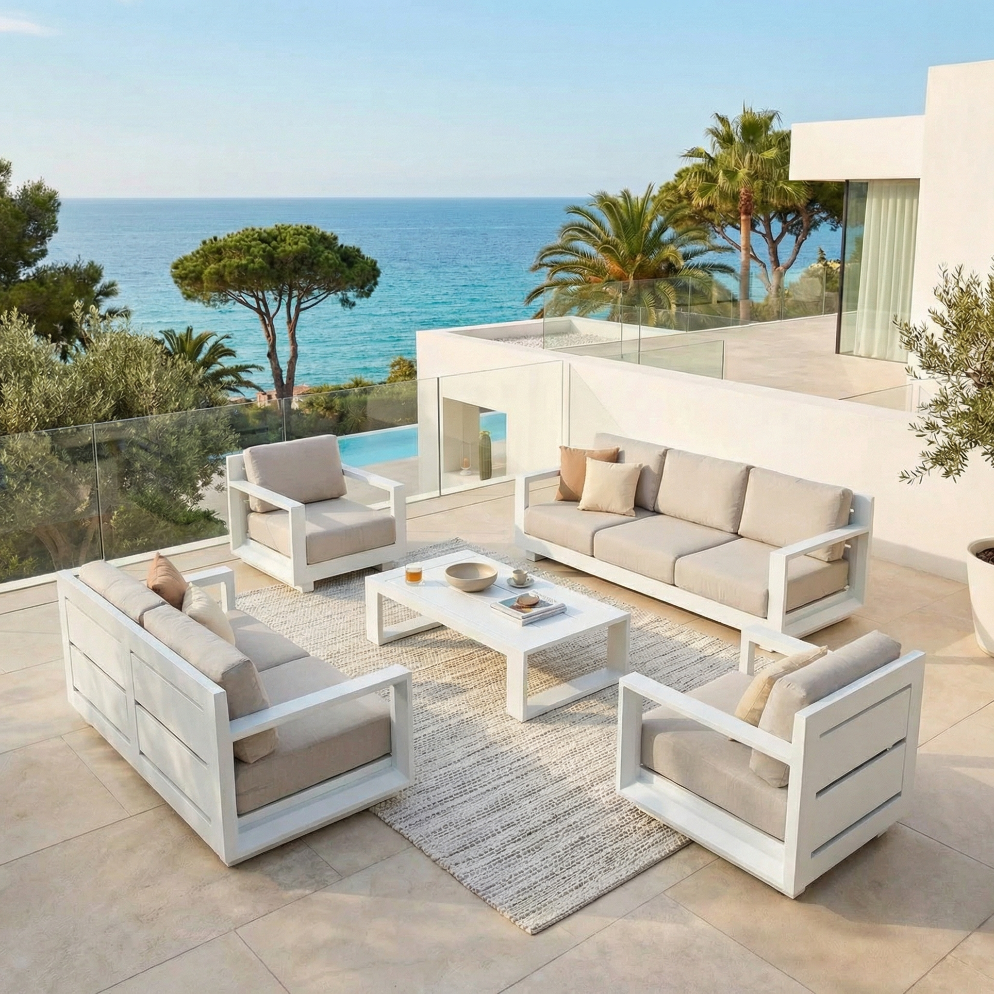 Elba sofa set - 7 seats