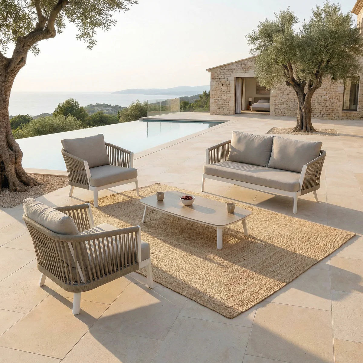 Amalfi Sofa Set - 4 seats (UK)