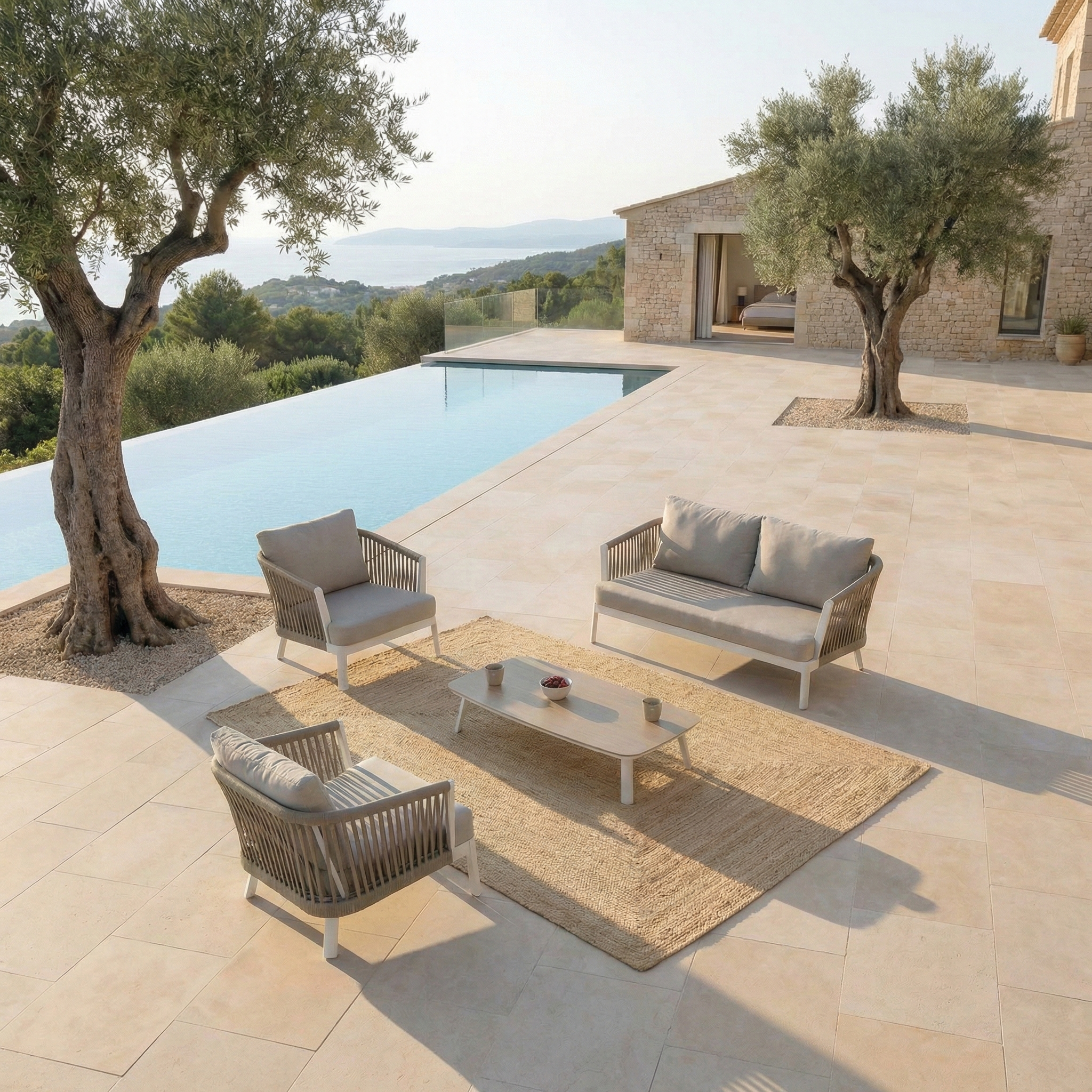 Salon de jardin Amalfi - 4 places