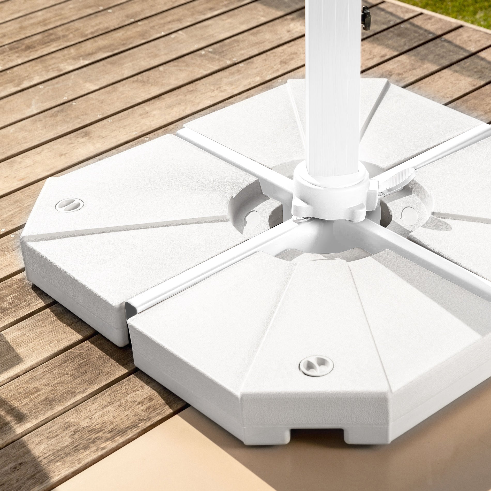 Parasol excéntrico Bahía  3x3