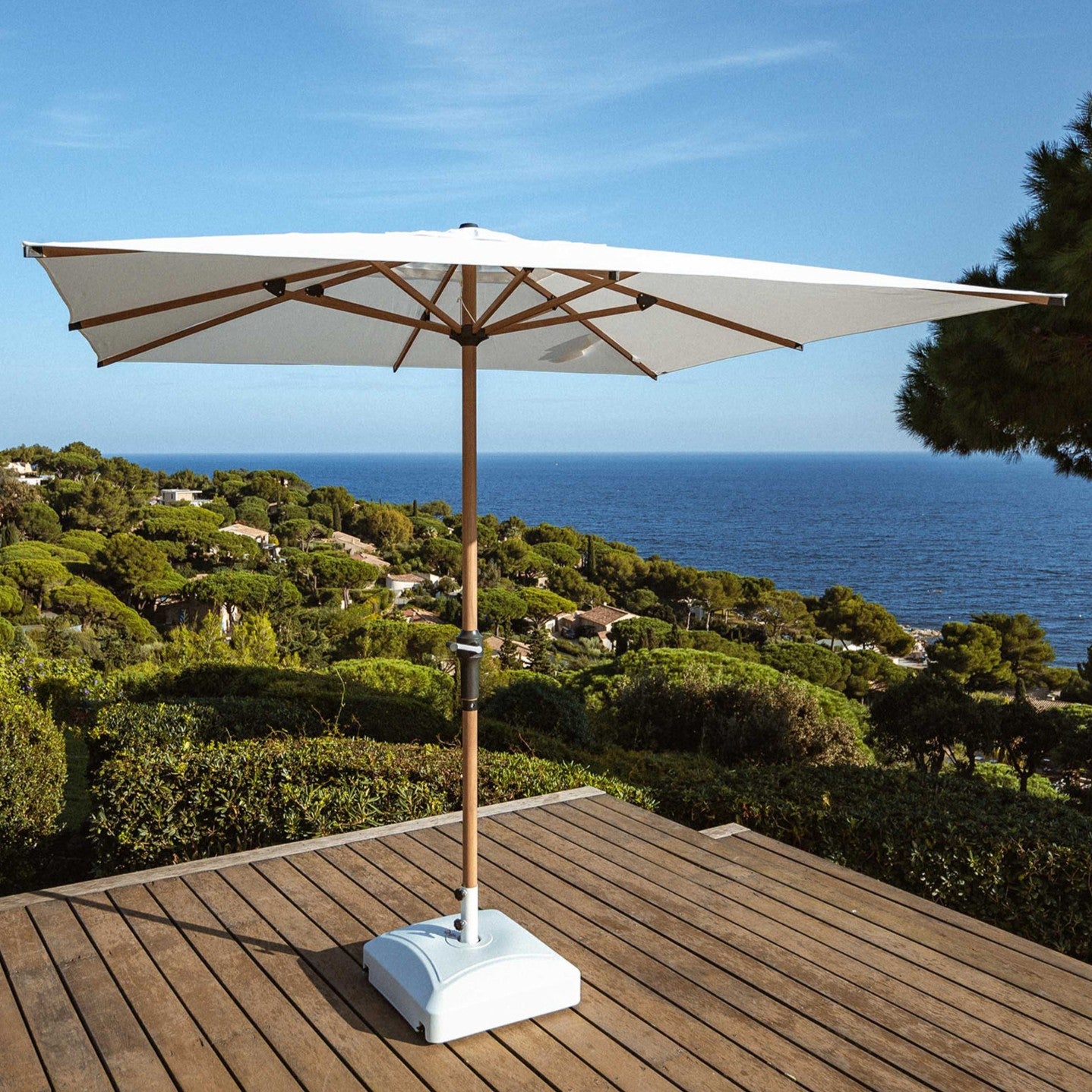 Parasol base 35L 55 x 55cm