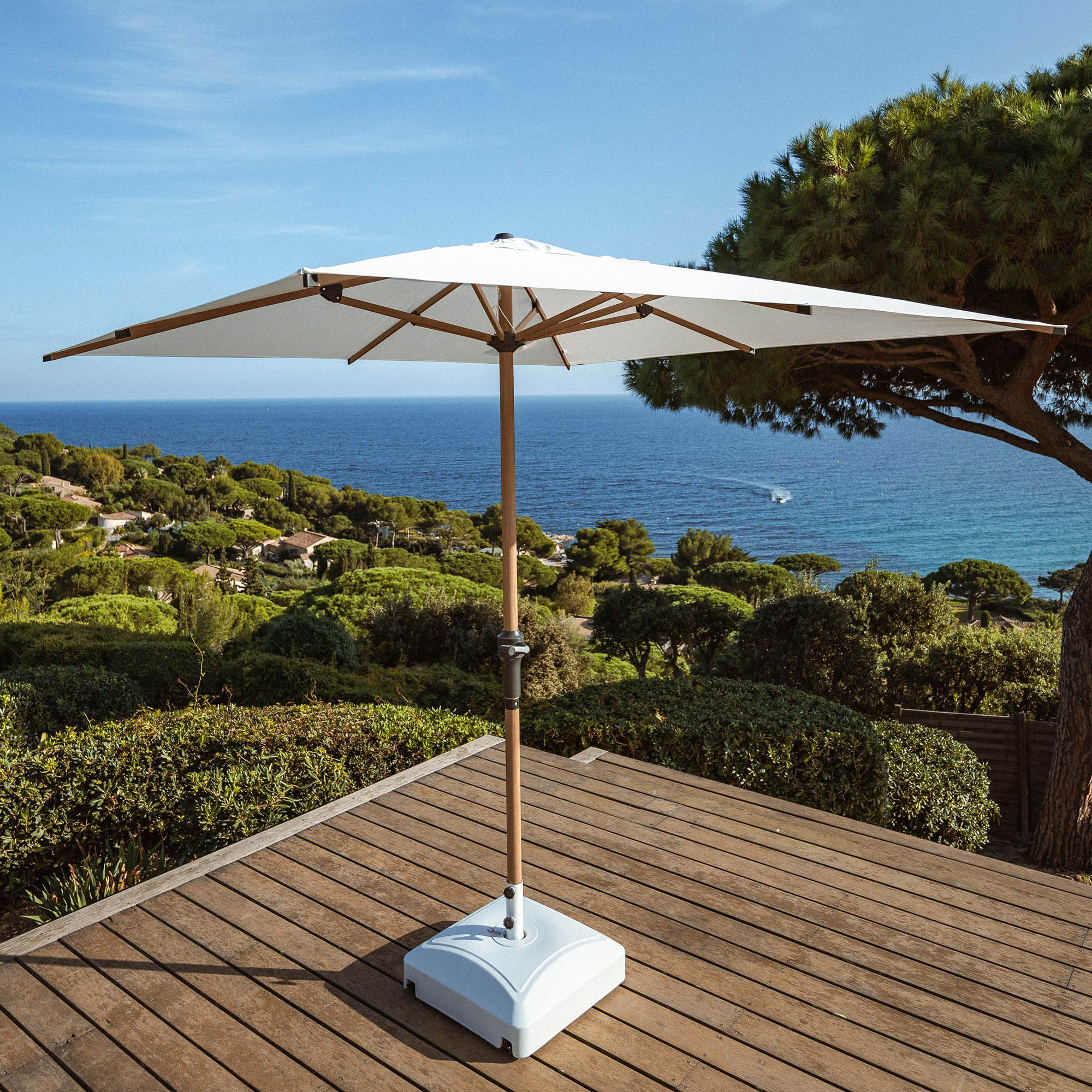 Yucatan square parasol (L2.5 x 2.5)