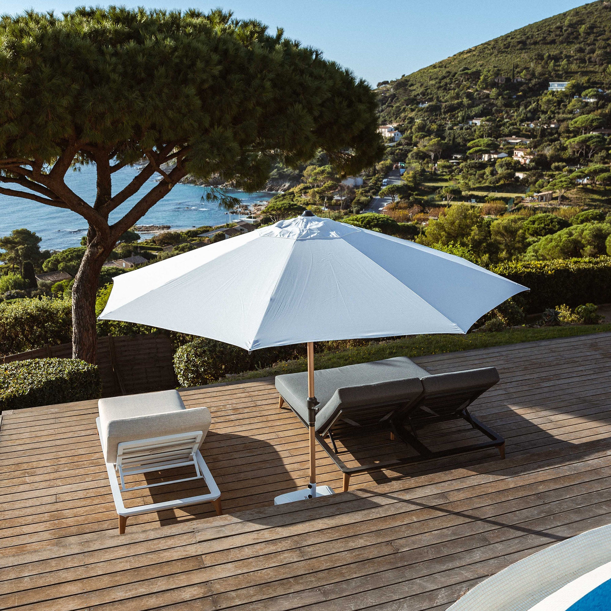 Yucatan round parasol (D3.5m)