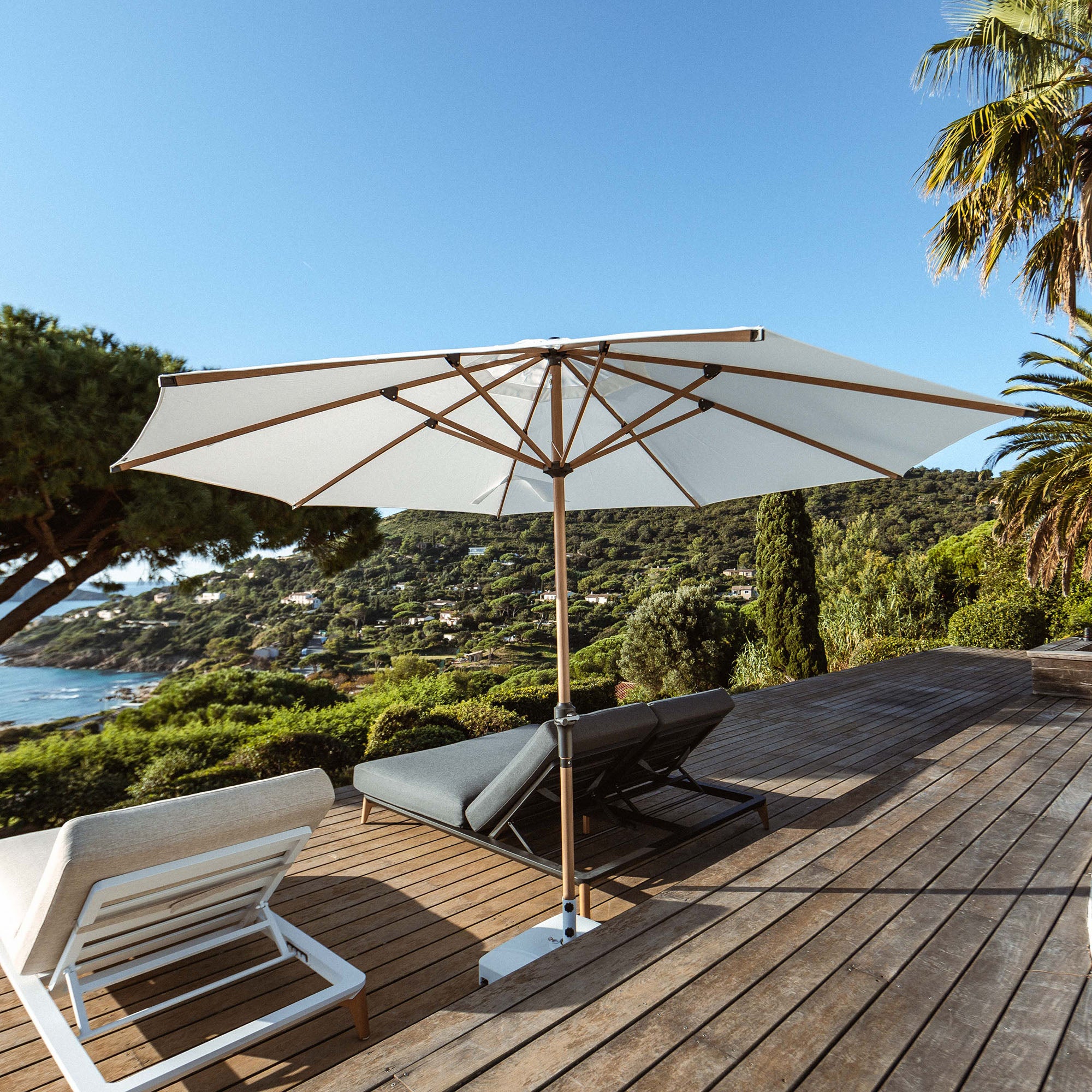 Yucatan round parasol (D3.5m)