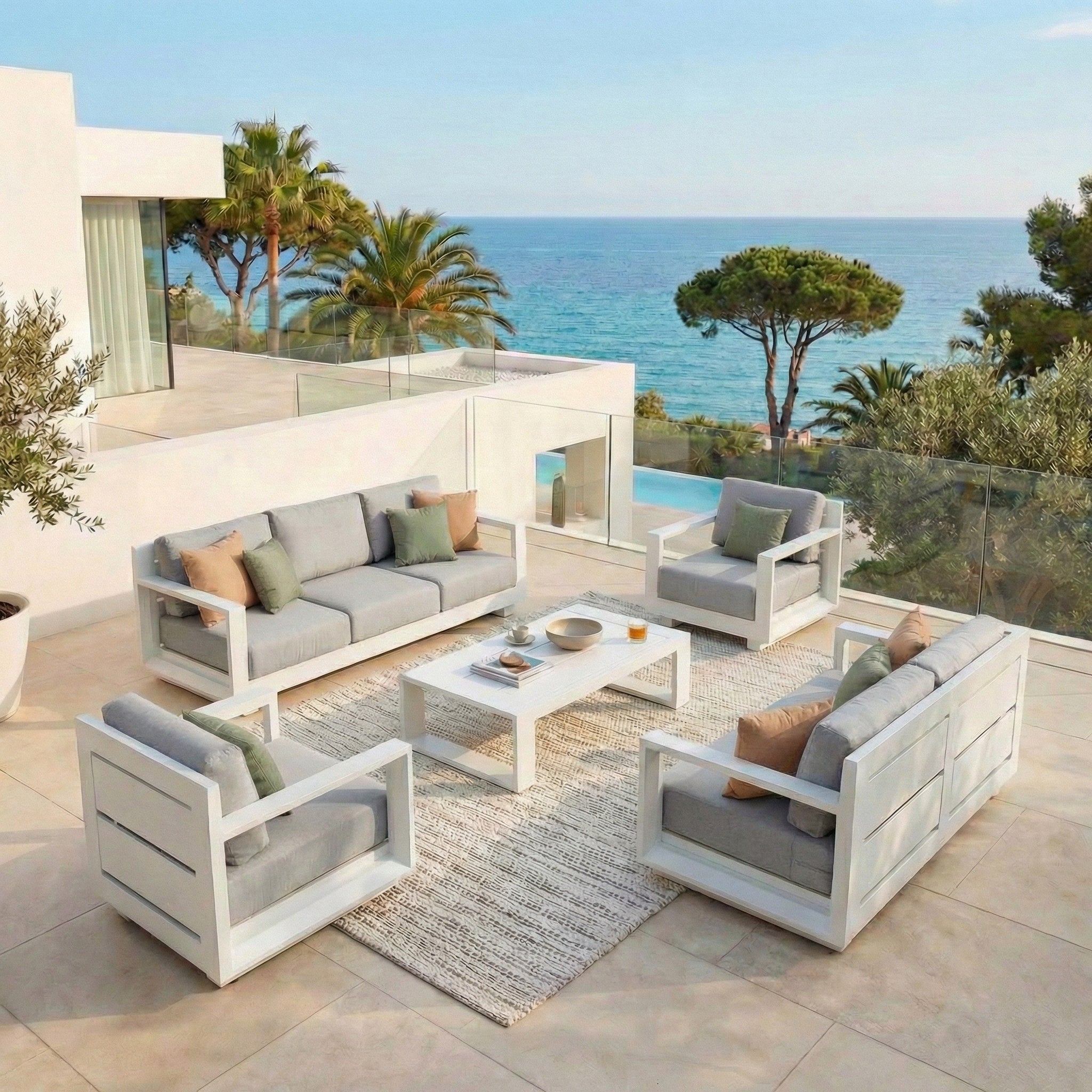 Elba sofa set - 7 seats