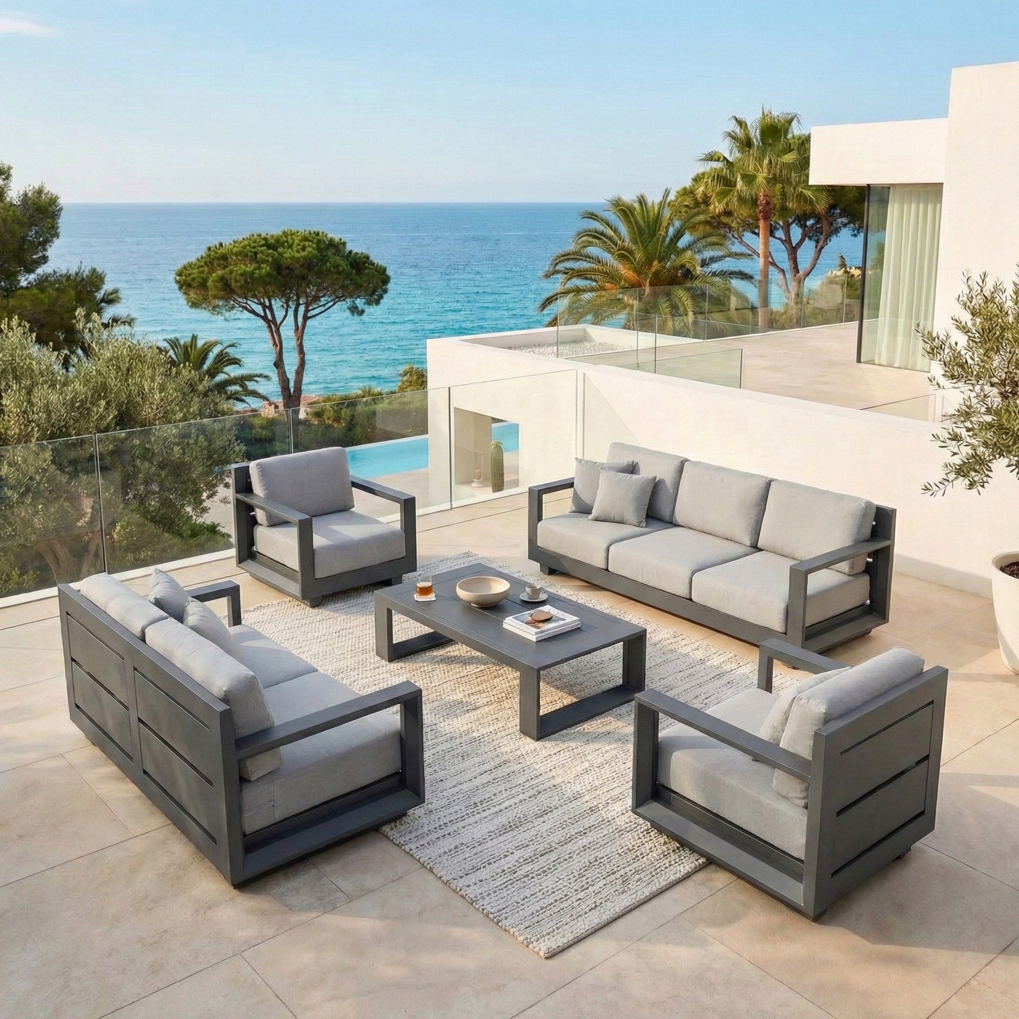Elba sofa set - 7 seats