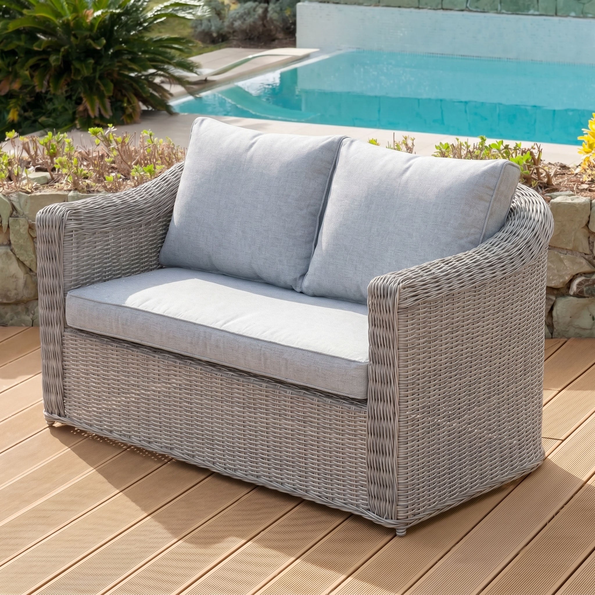 Conjunto de jardim Calvi - 7 lugares