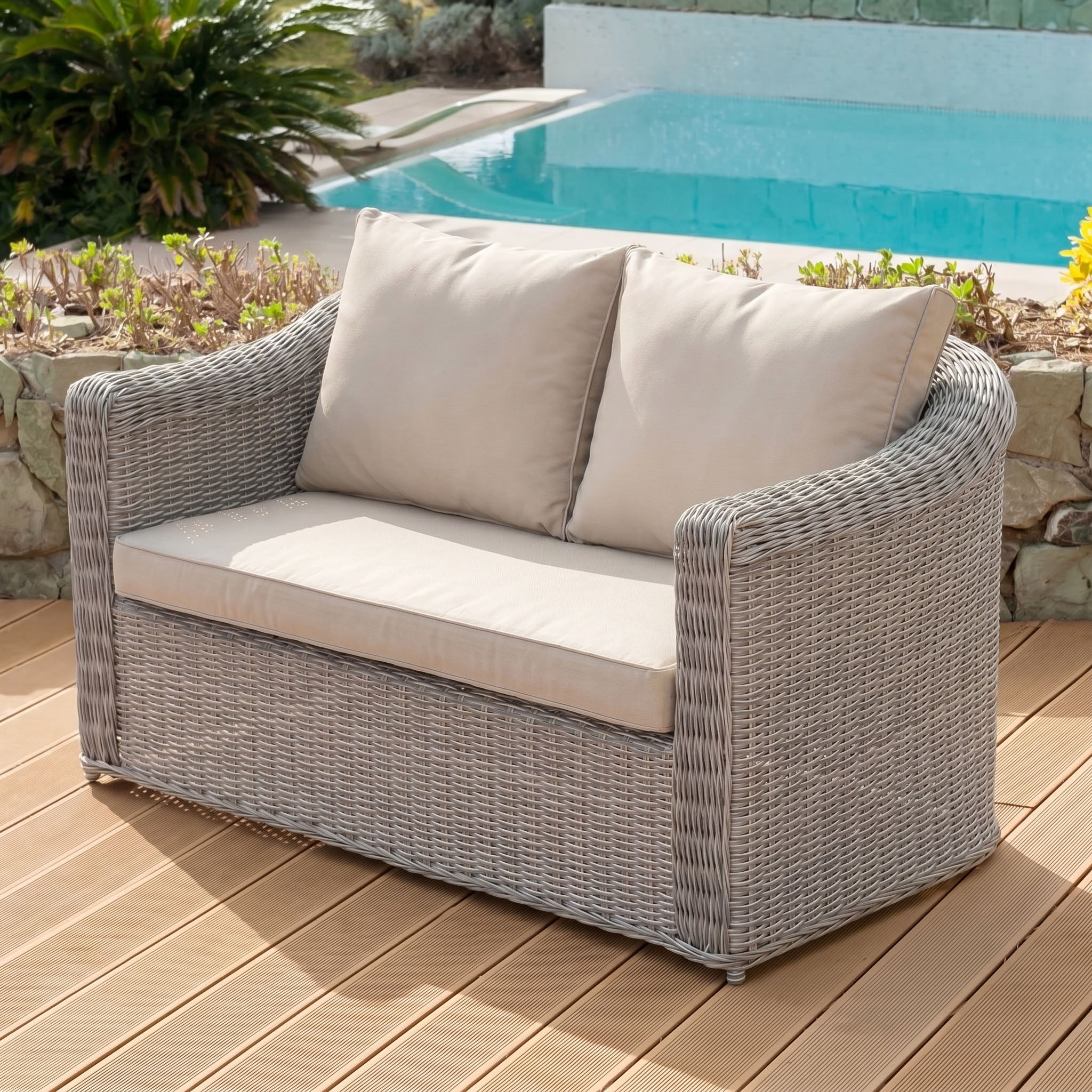 Conjunto de jardim Calvi - 7 lugares