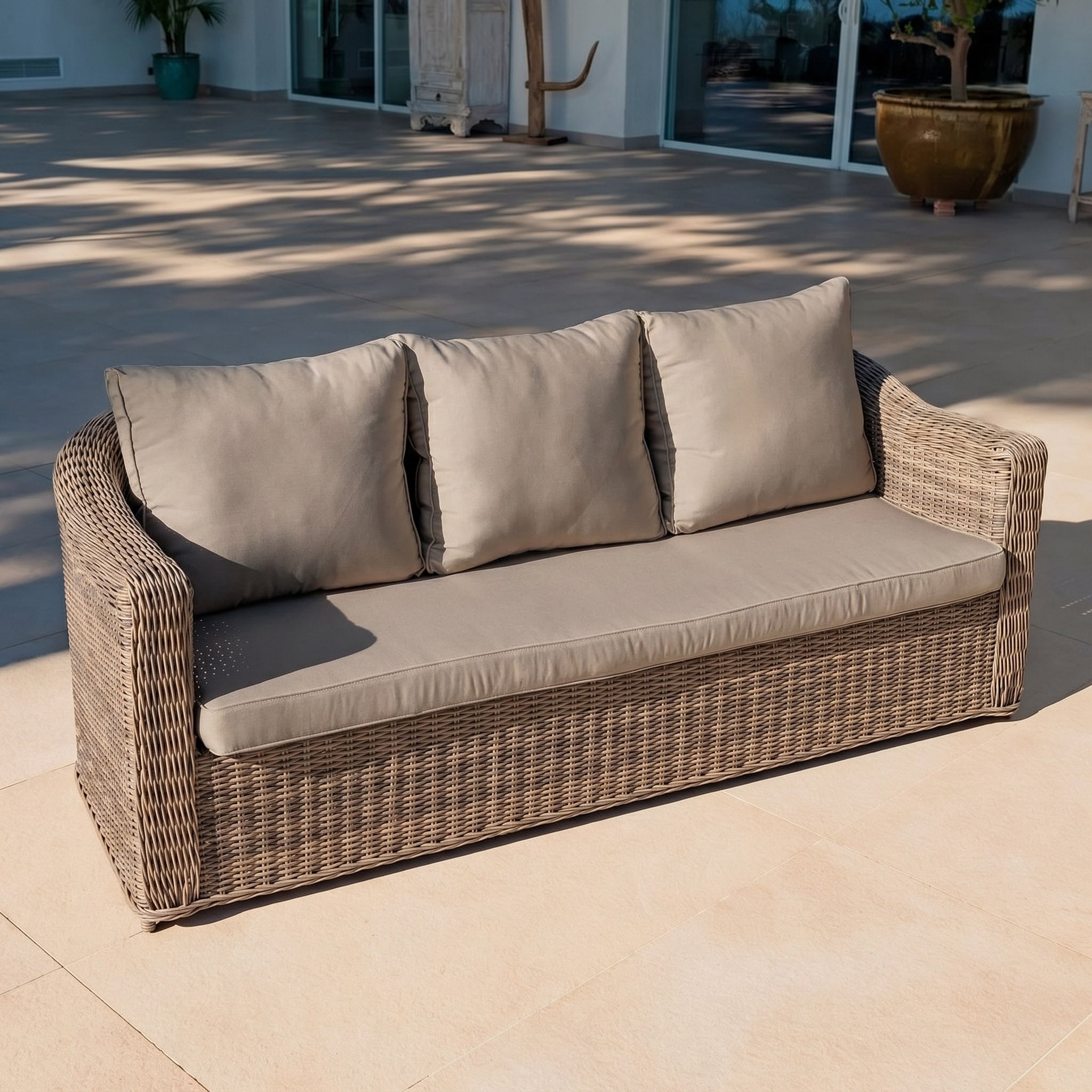 Conjunto de jardim Calvi - 7 lugares