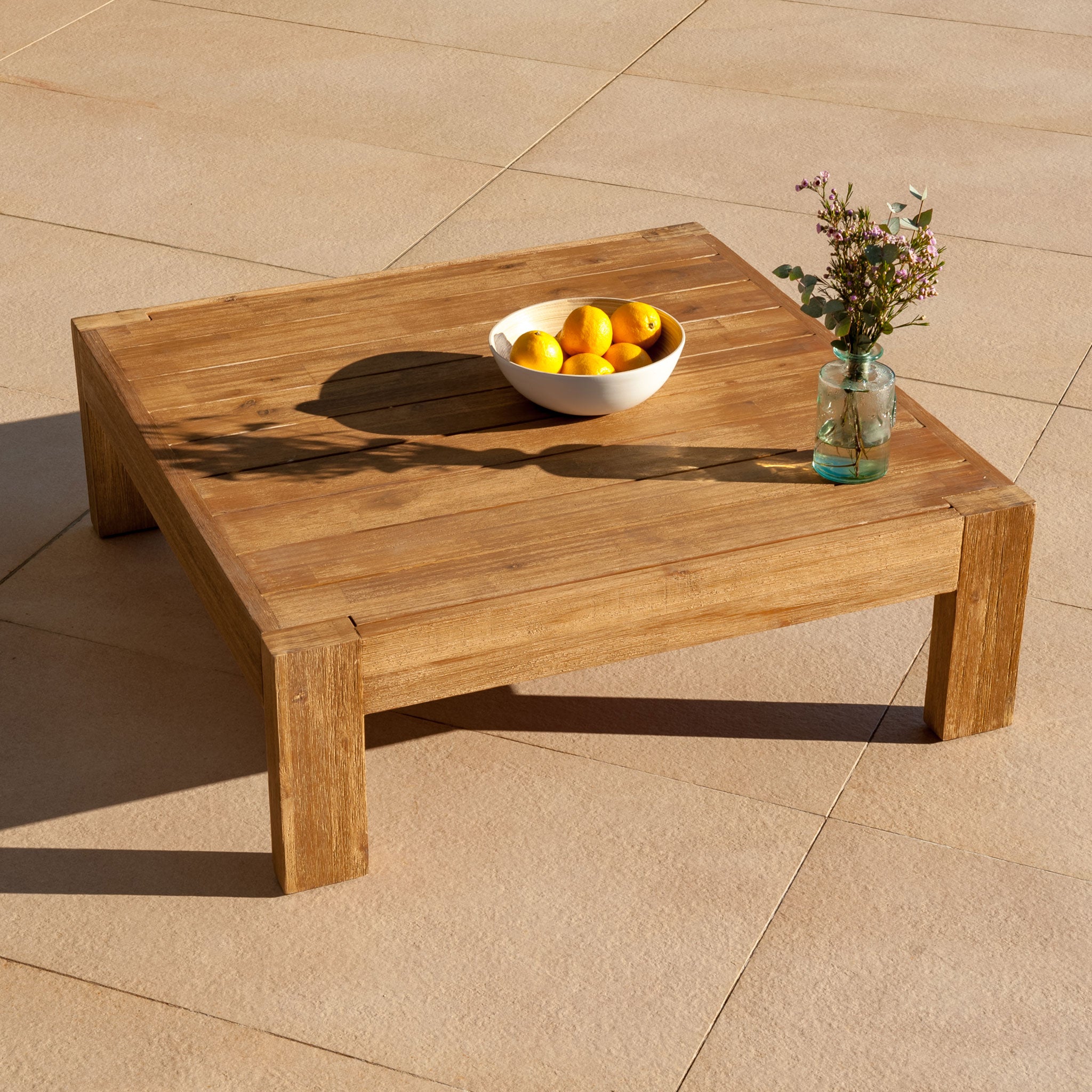 Conjunto de jardim Bornéo com espreguiçadeira - 5 lugares