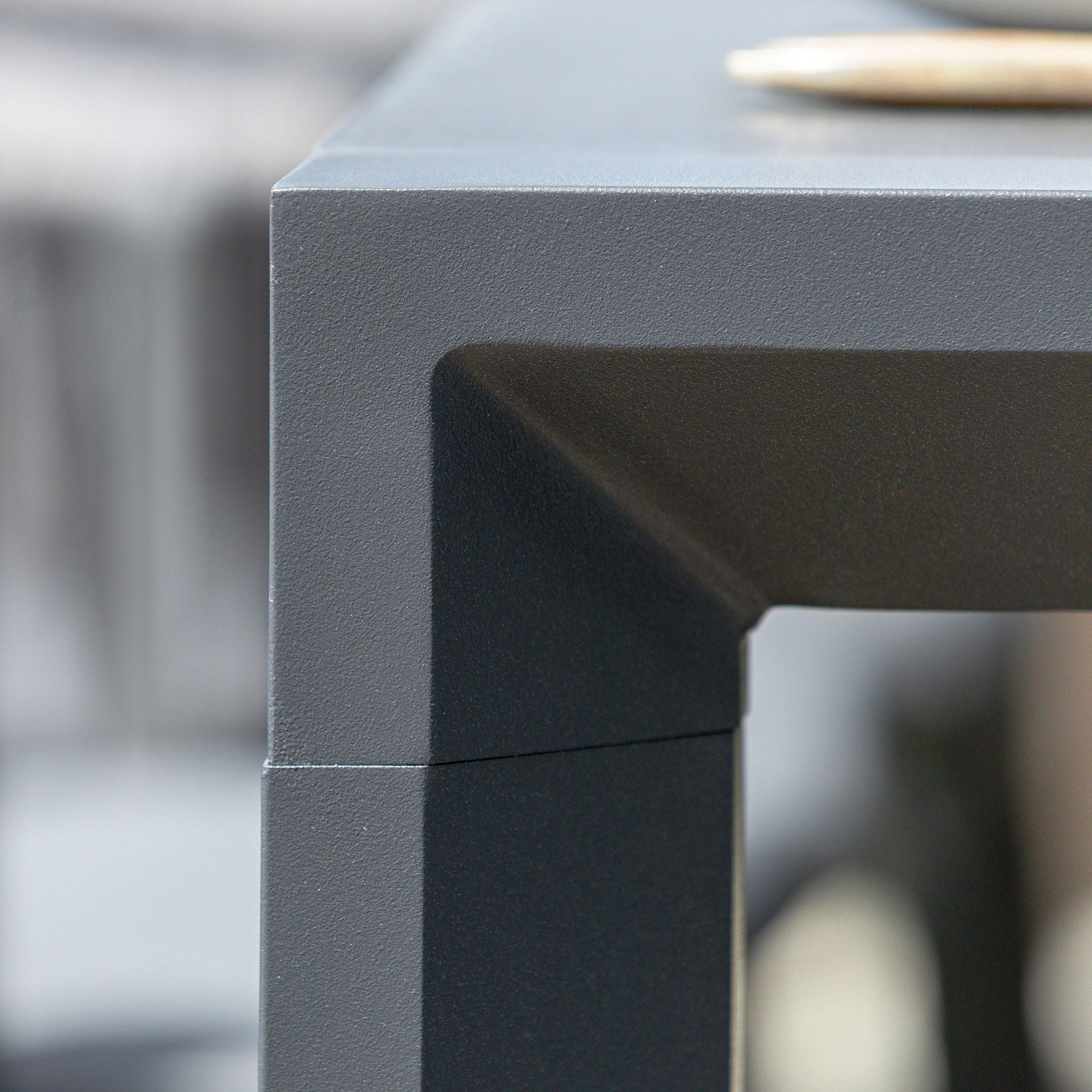 Table de jardin extensible 12 places Aluminium Amalfi - 3 dimensions (195/240/300X96) - Mobellia