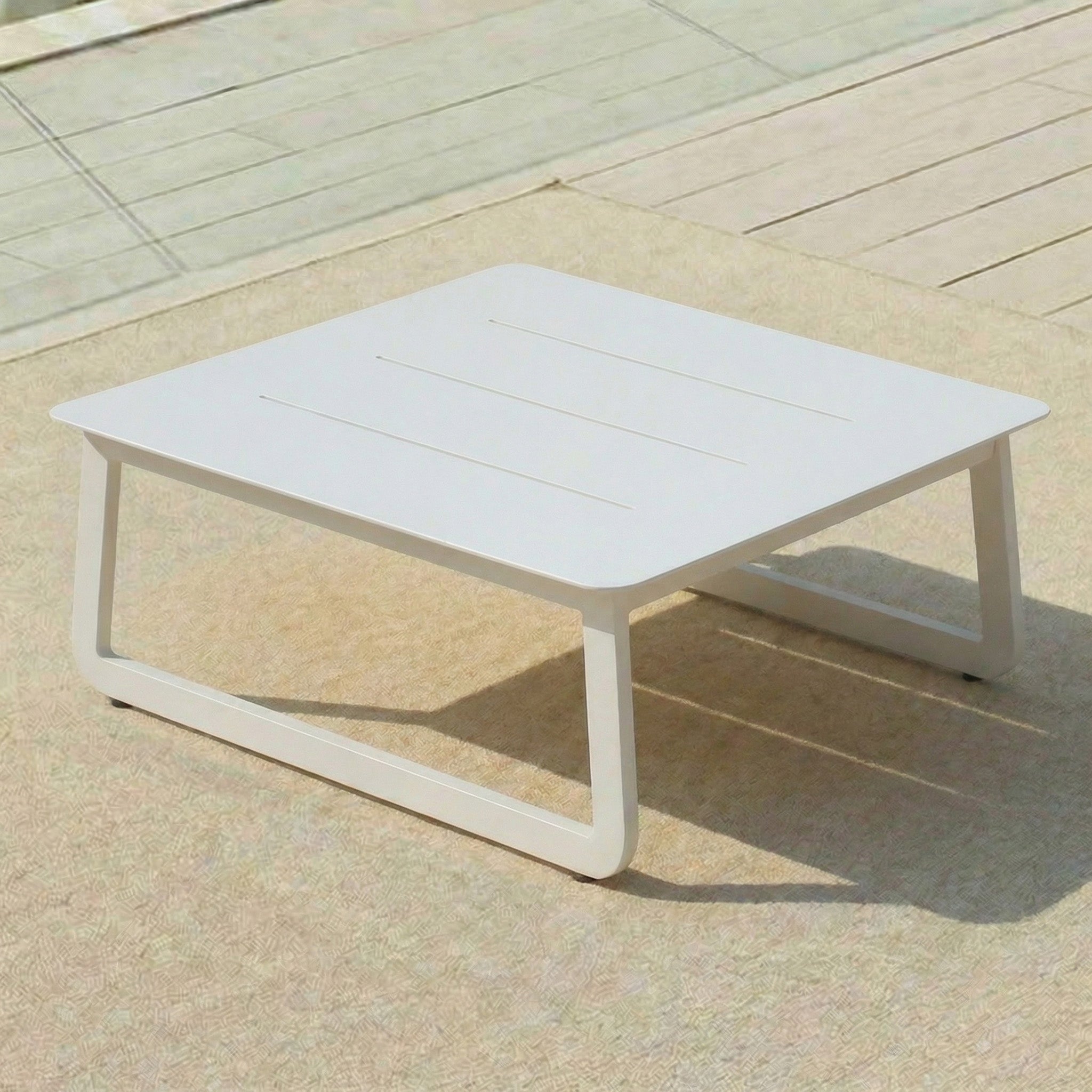 Tavolino da giardino Long Beach (85x85cm)