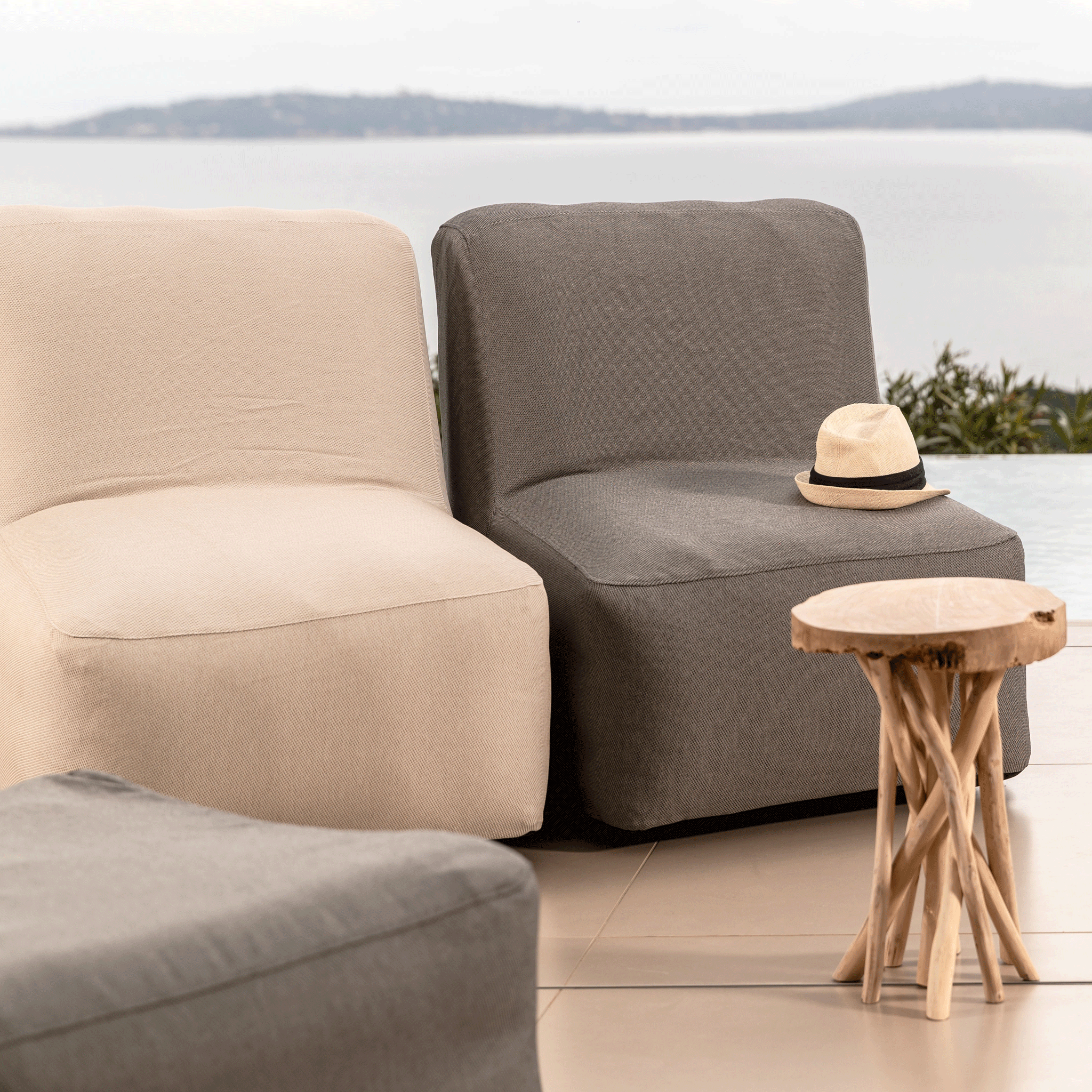 Fauteuil de jardin gonflable Bubble