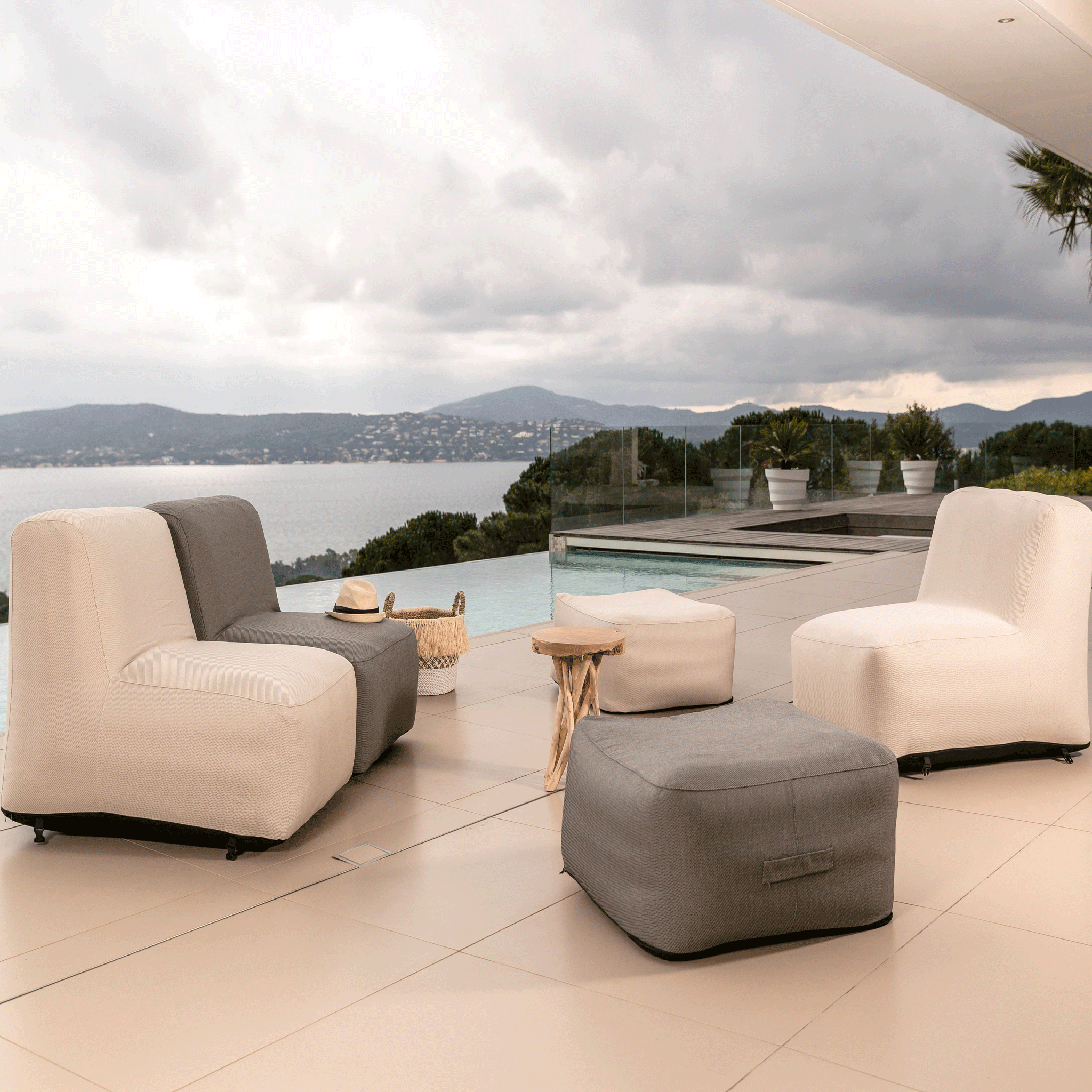 Fauteuil de jardin gonflable Bubble