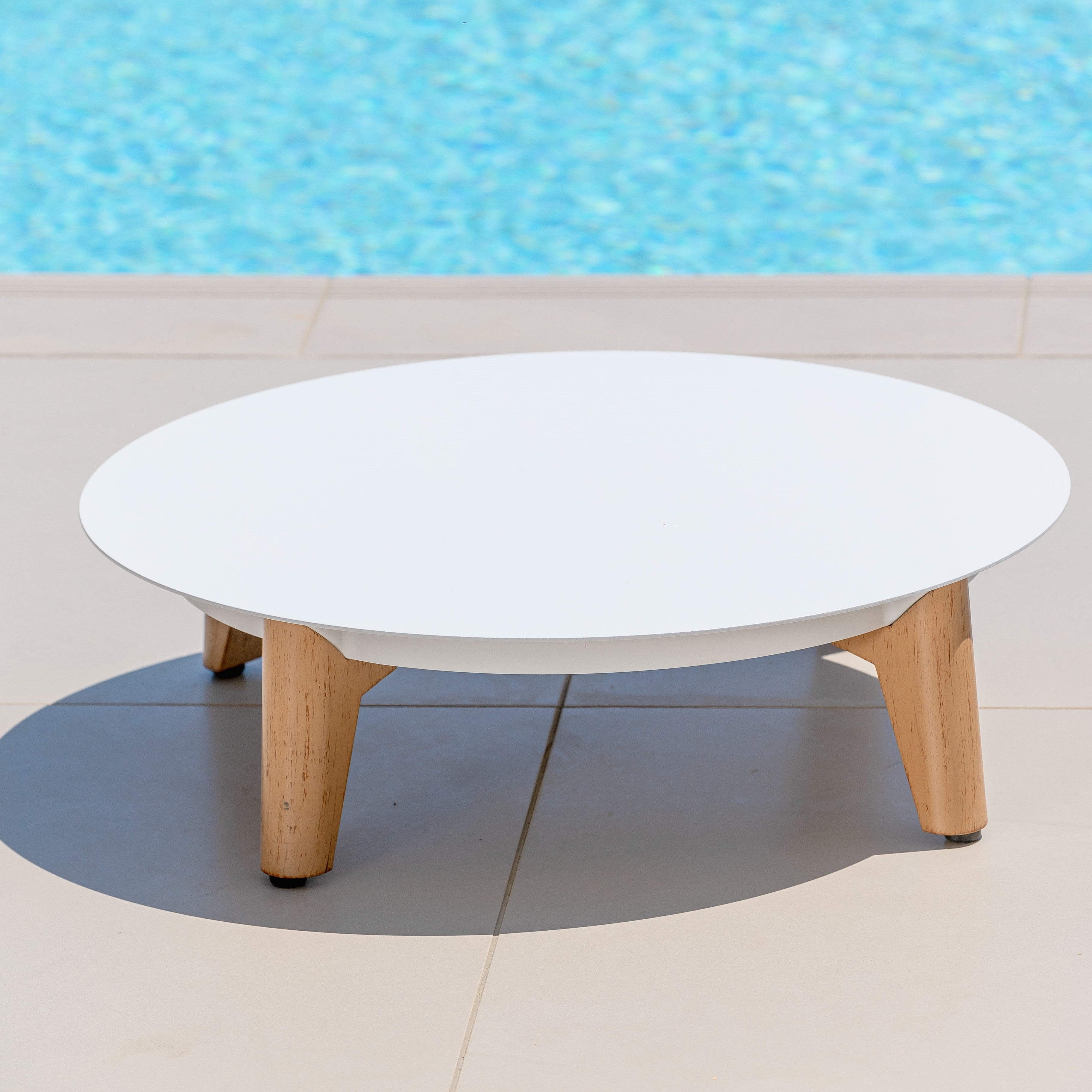 Table basse de jardin Monte Carlo (D68 cm) - Mobellia