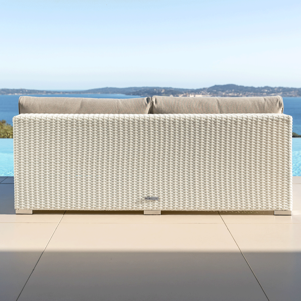 Chauffeuse de jardin 2 places Palma - Mobellia