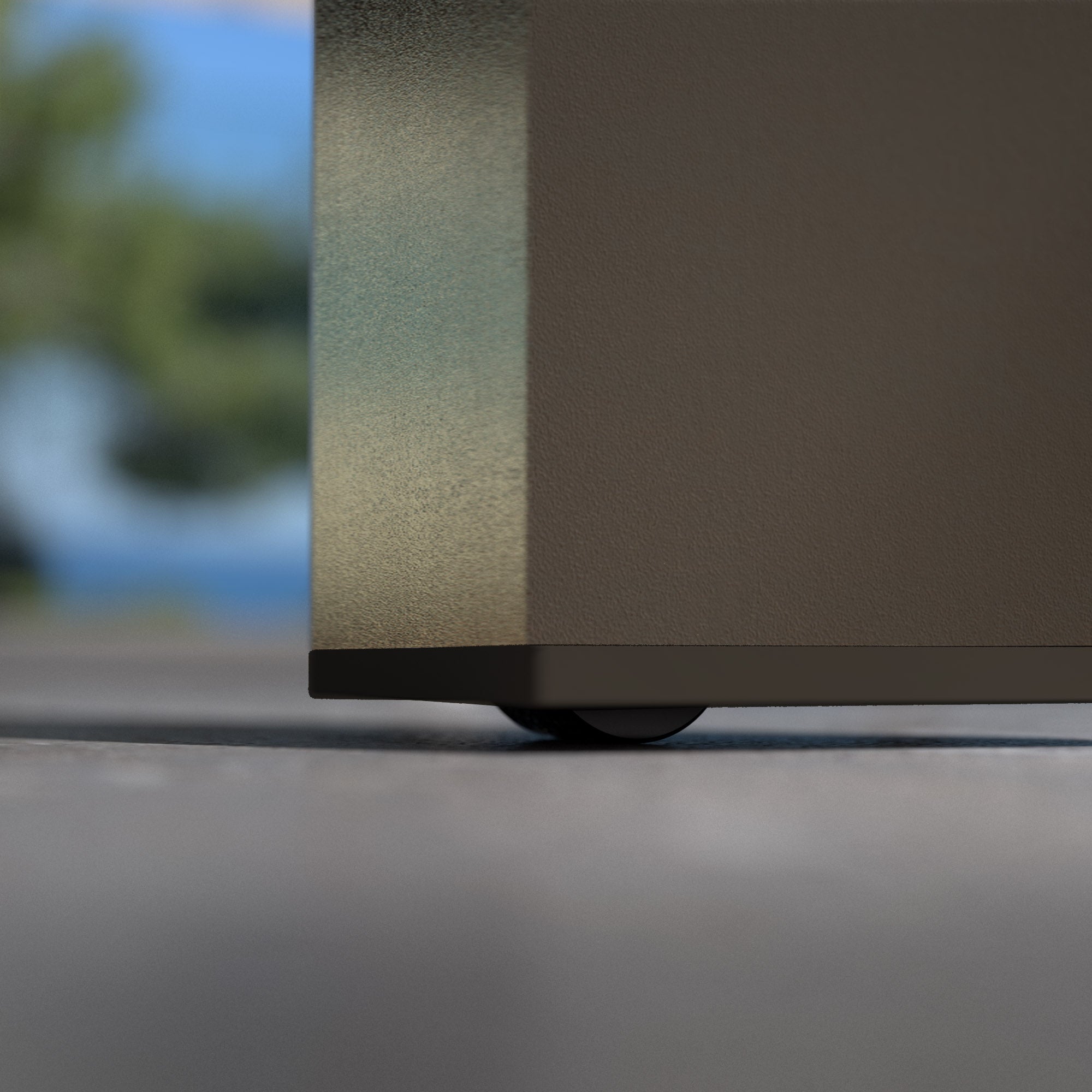 Table de jardin extensible 12 places Aluminium Amalfi - 3 dimensions (195/240/300X96) - Mobellia