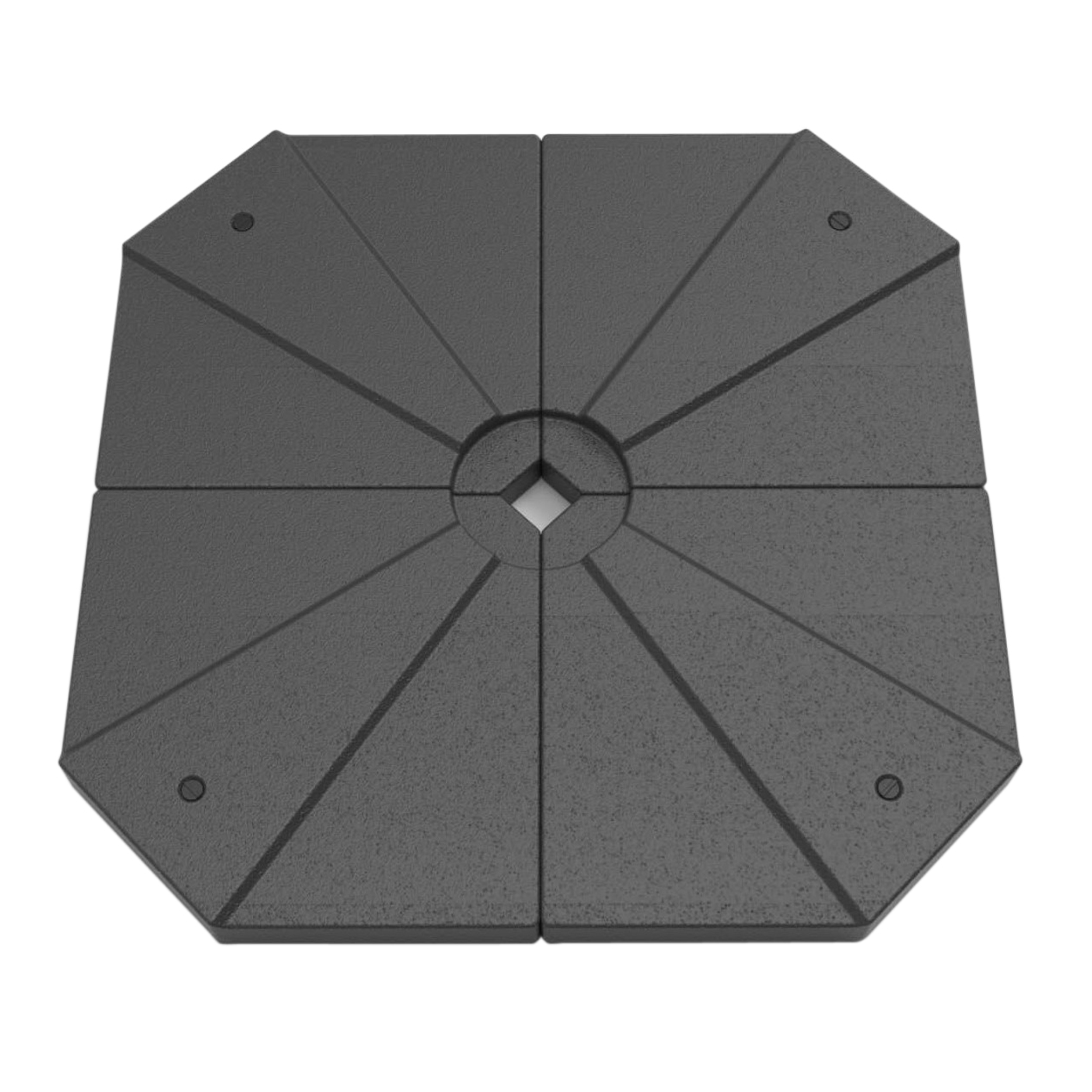 Lot de 4 dalles pour Parasol Bahia 20L - Mobellia